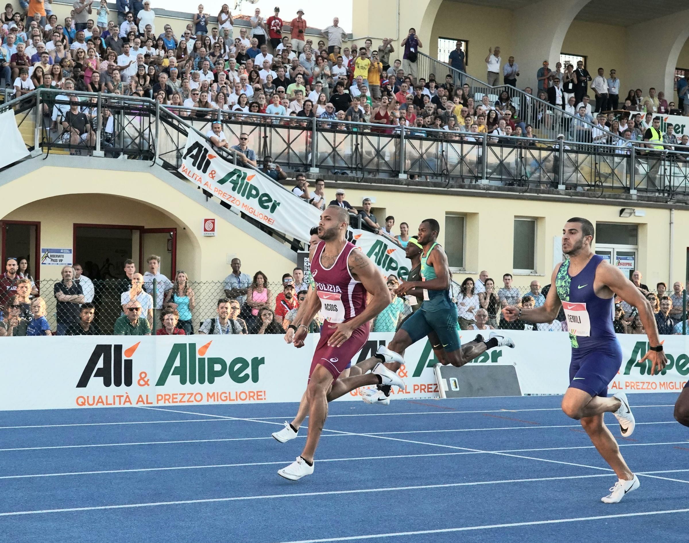 Lamont Marcell Jacobs in Padua