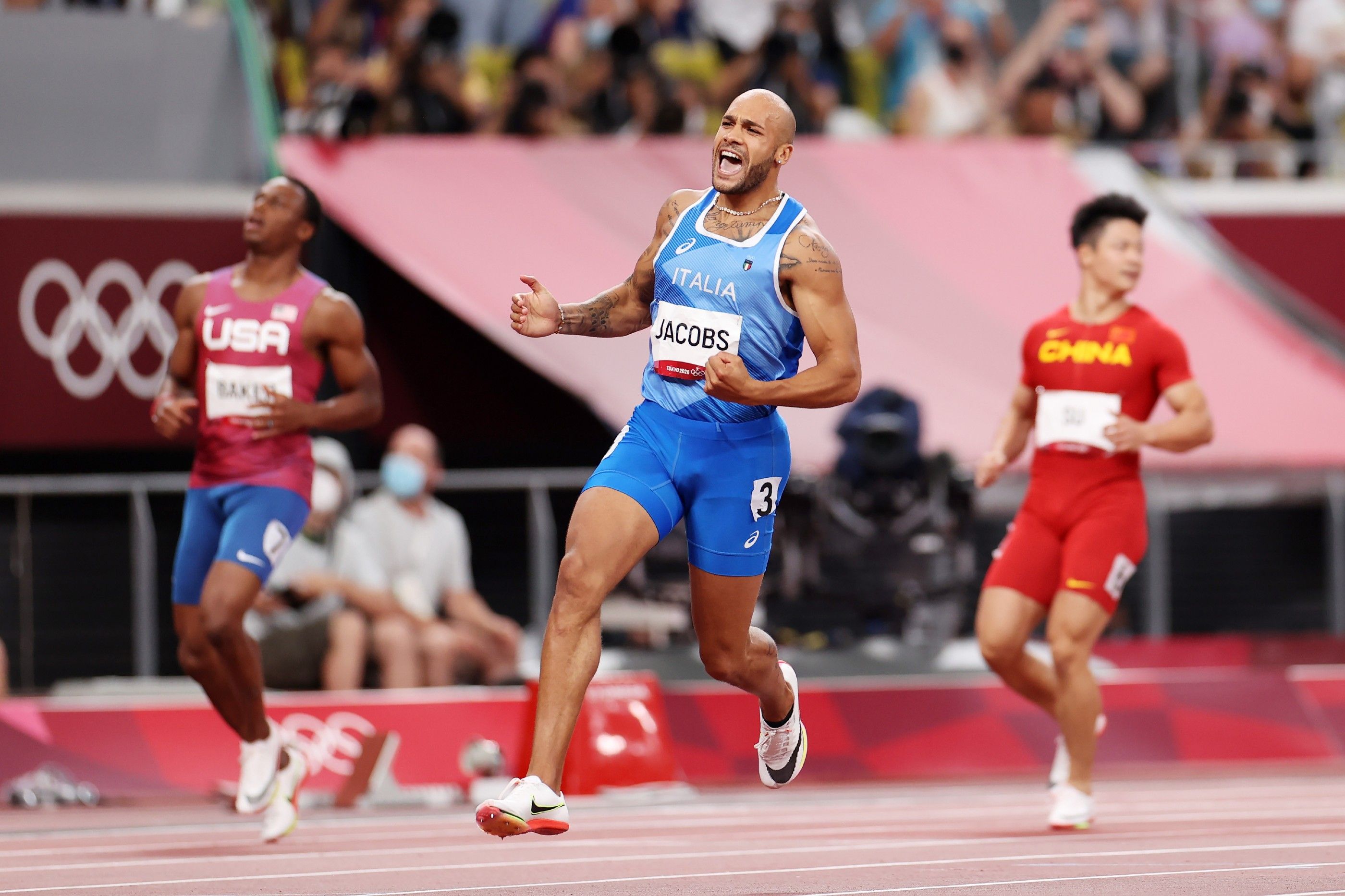 Lamont Marcell Jacobs wins 100m gold at the Tokyo 2020 Olympic Games