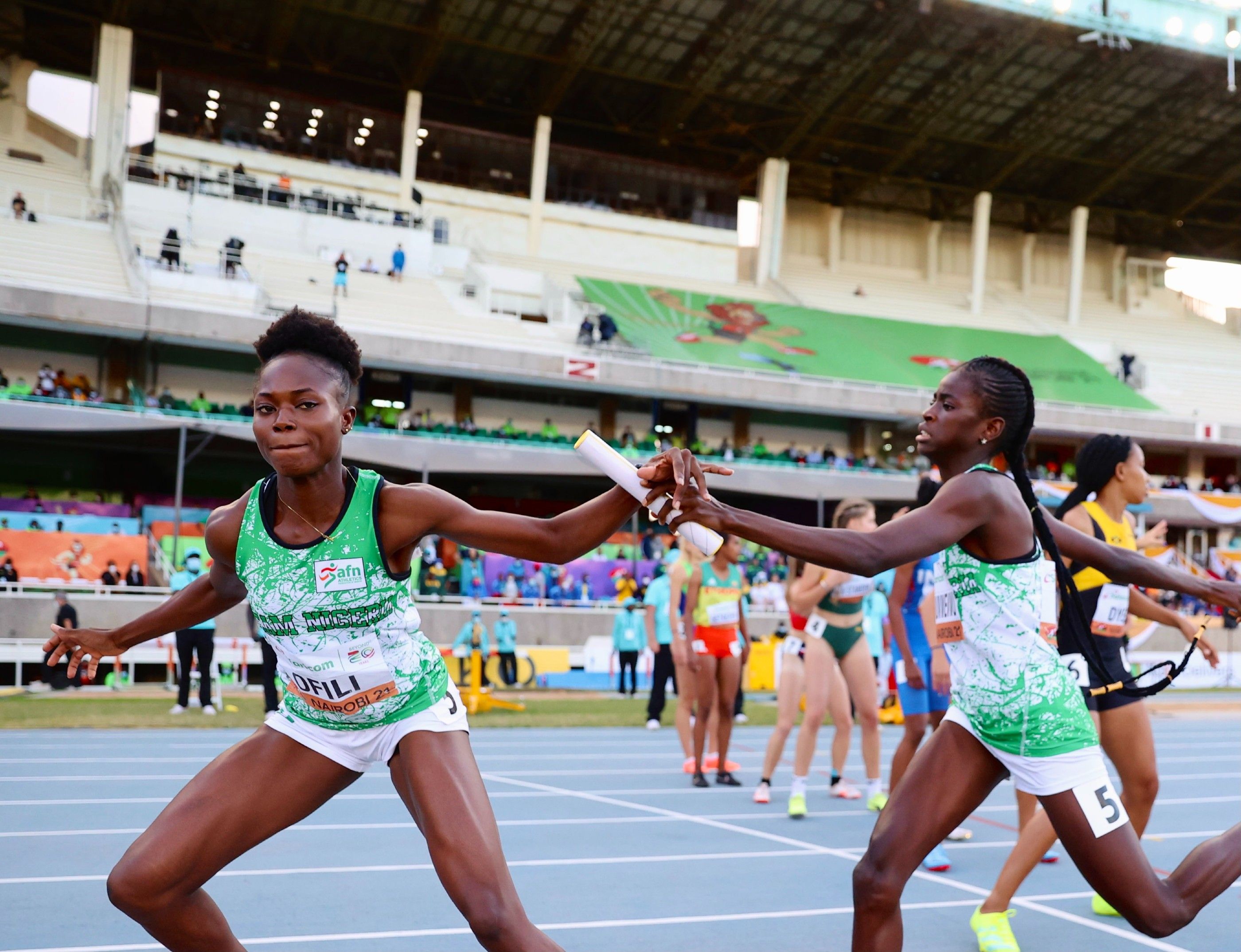 Jamaican Under-20 Women's 4x100-Meter Relay Record Ratified by World  Athletics