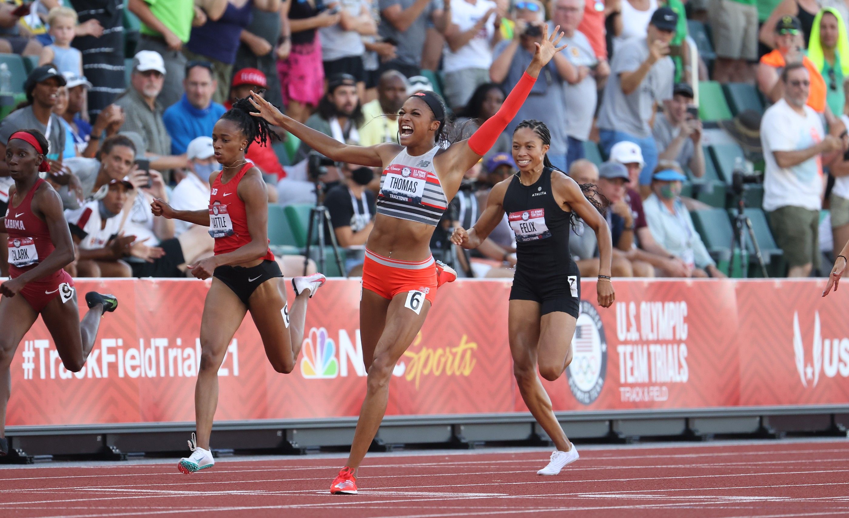 American sprinter Gabby Thomas well-researched in power of sleep, even  writing paper on rest