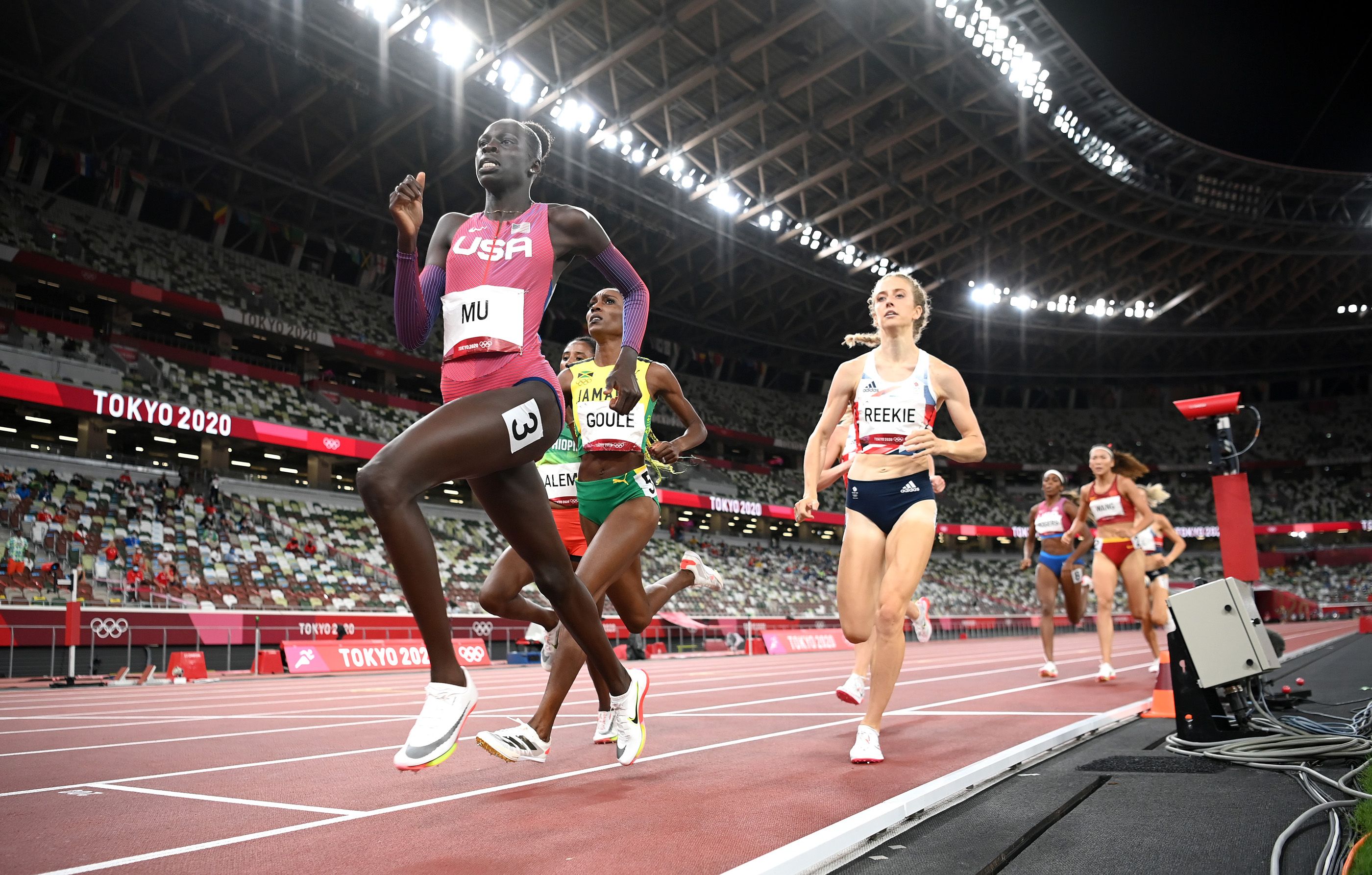 19-year-old Athing Mu of Trenton is the Olympic 800 champion (and