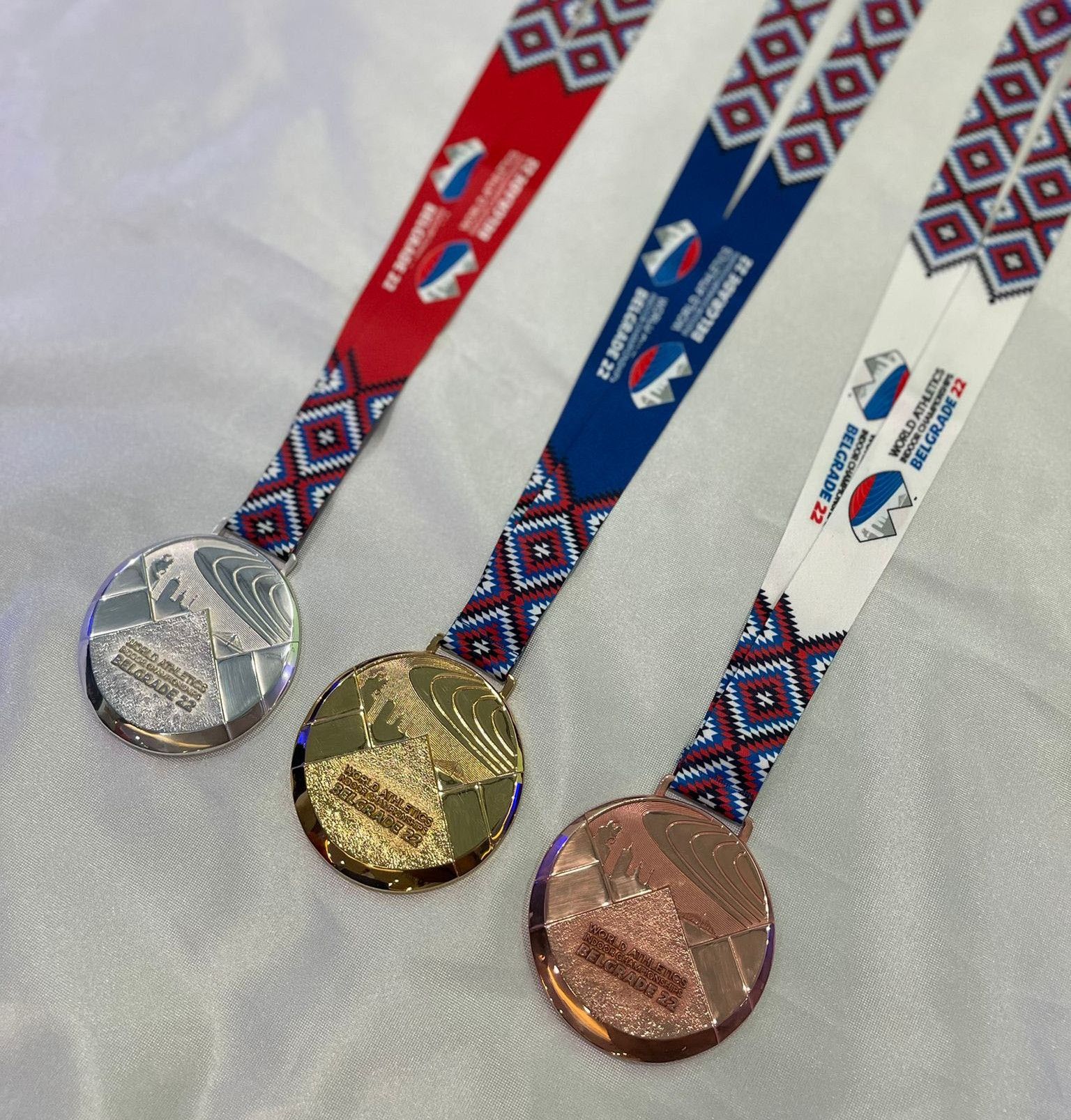 Medals unveiled with one month to go until the World Indoor