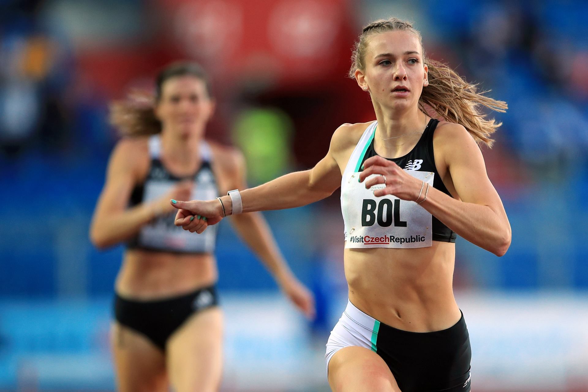 Femke Bol at the 2020 Golden Spike Ostrava