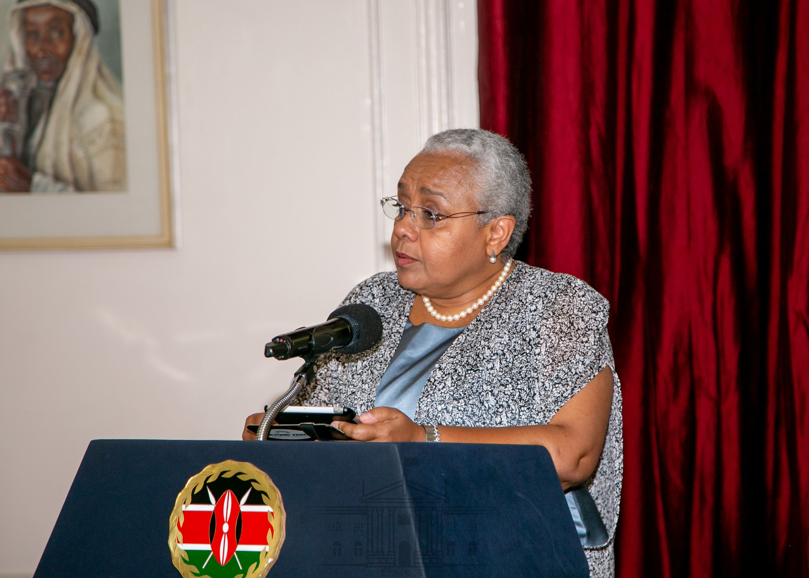 First Lady of Kenya Margaret Kenyatta