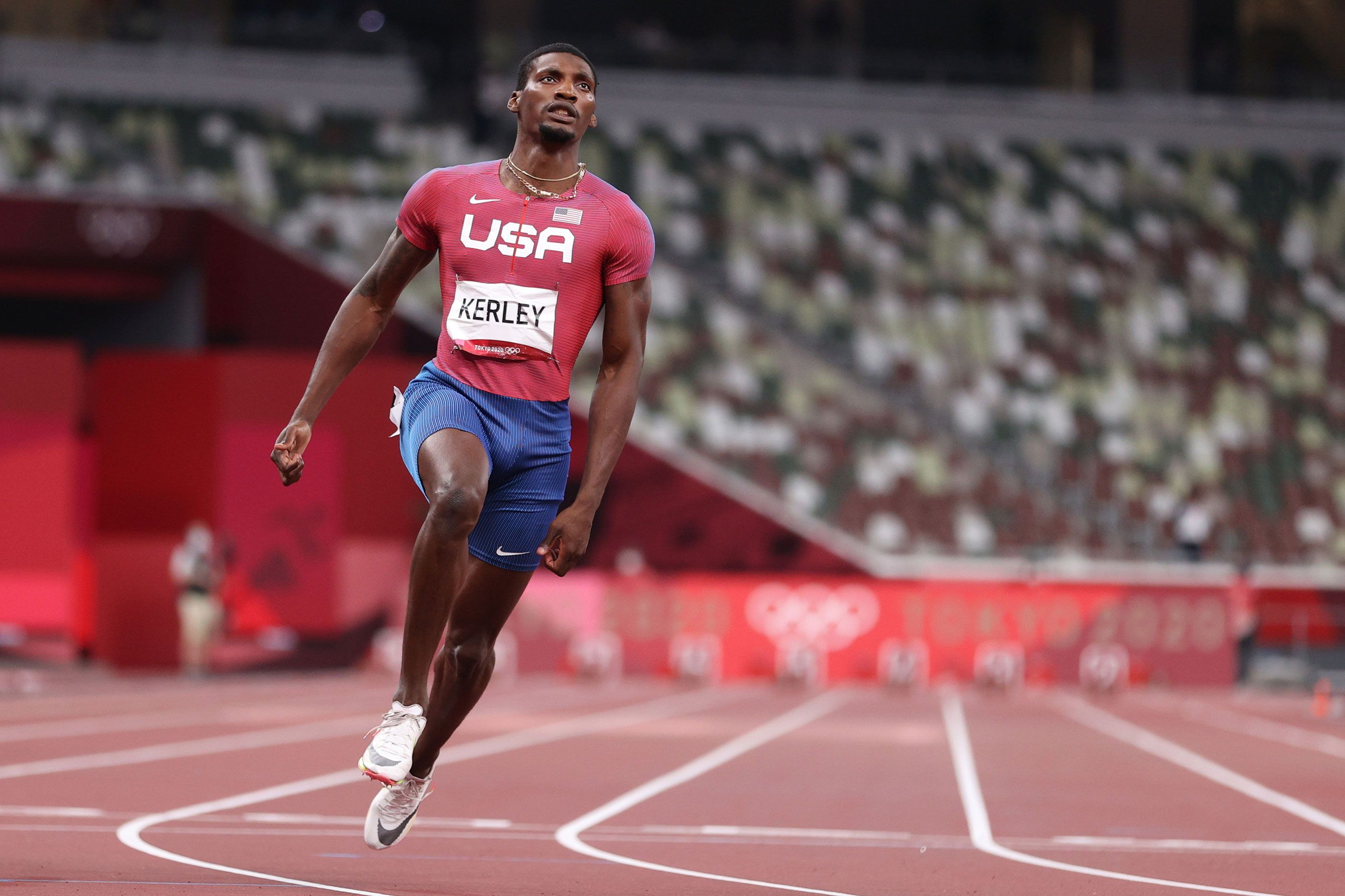 USA's Fred Kerley secures 100m silver at the Tokyo Olympic Games