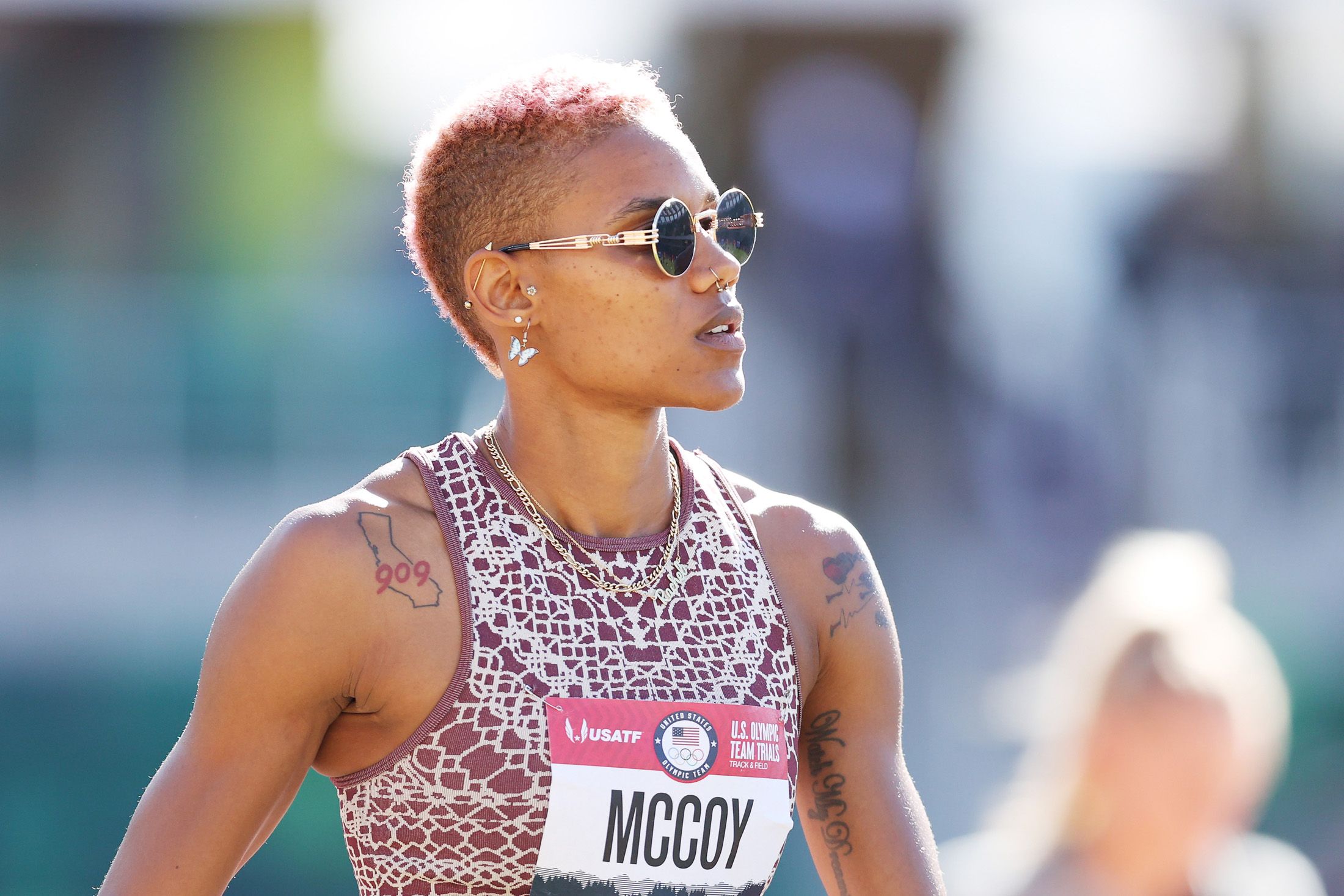 US high jumper Rachel McCoy