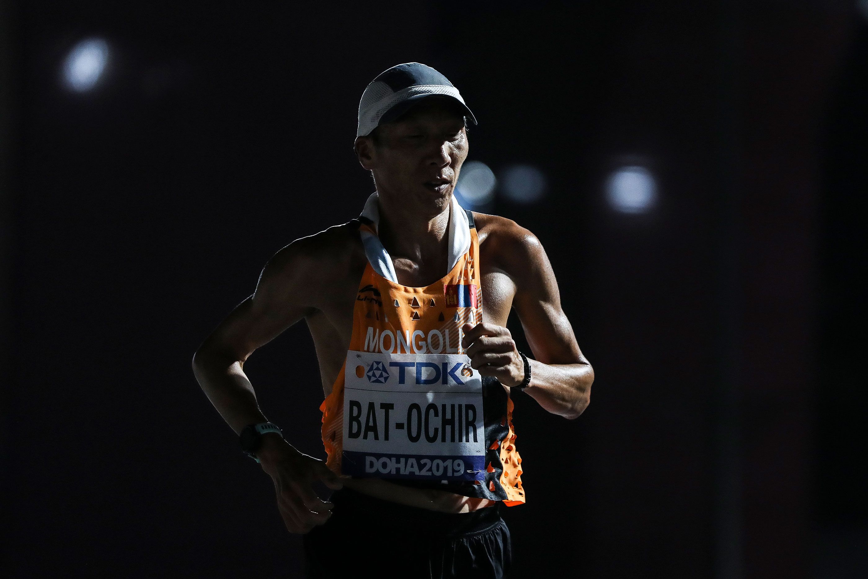 Ser-Od Bat-Ochir at the 2019 World Athletics Championships in Doha
