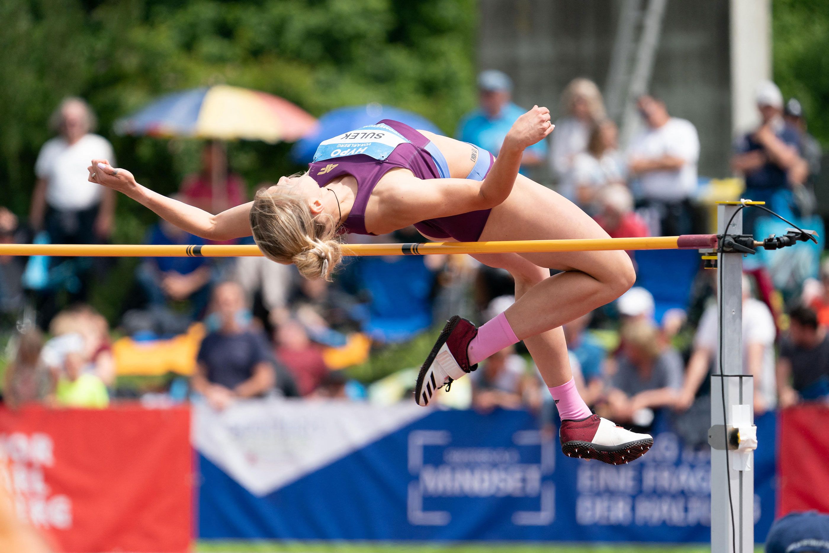 Adrianna Sulek in action in Götzis