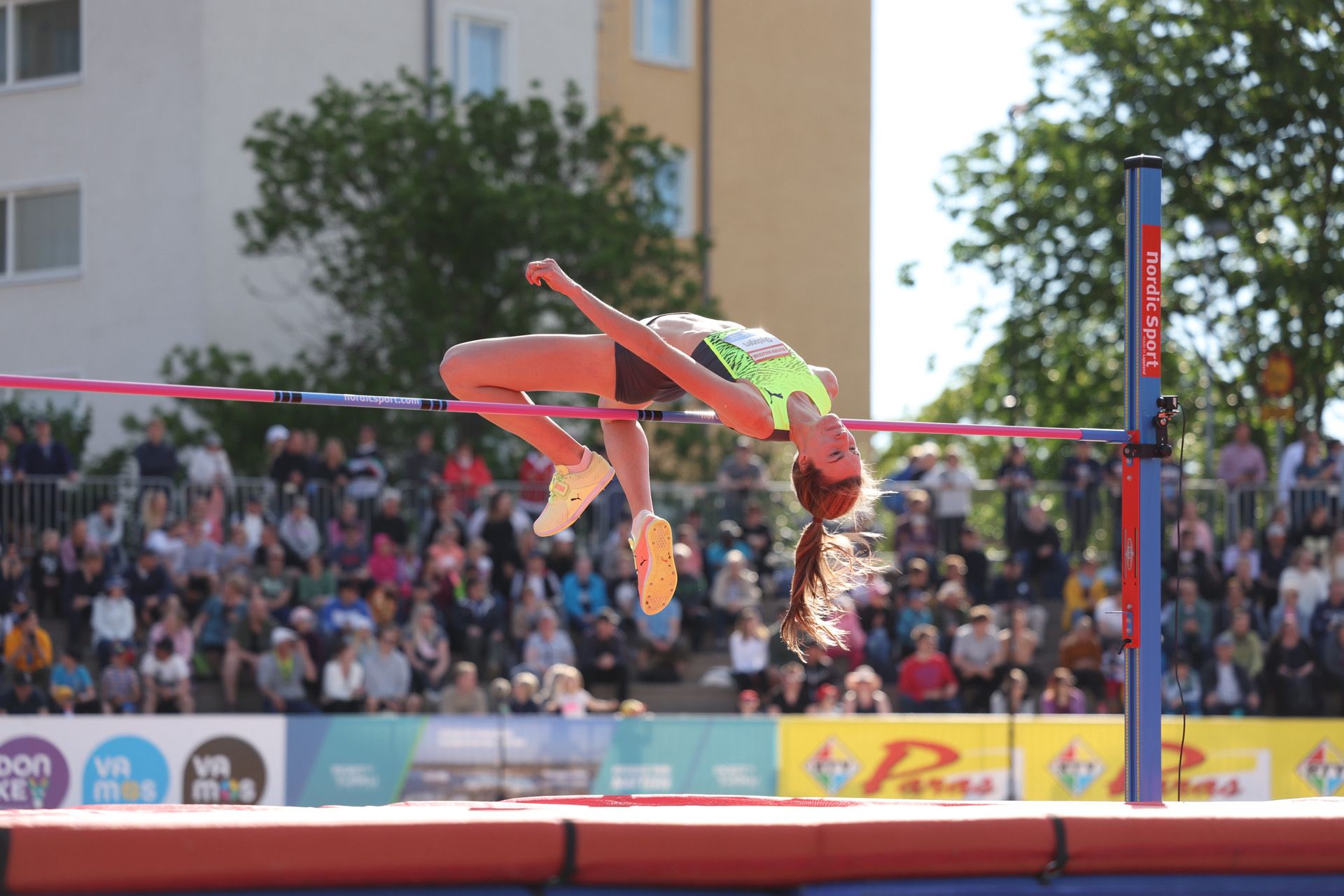 Nicola Olyslagers at the Continental Tour Gold meeting in Turku