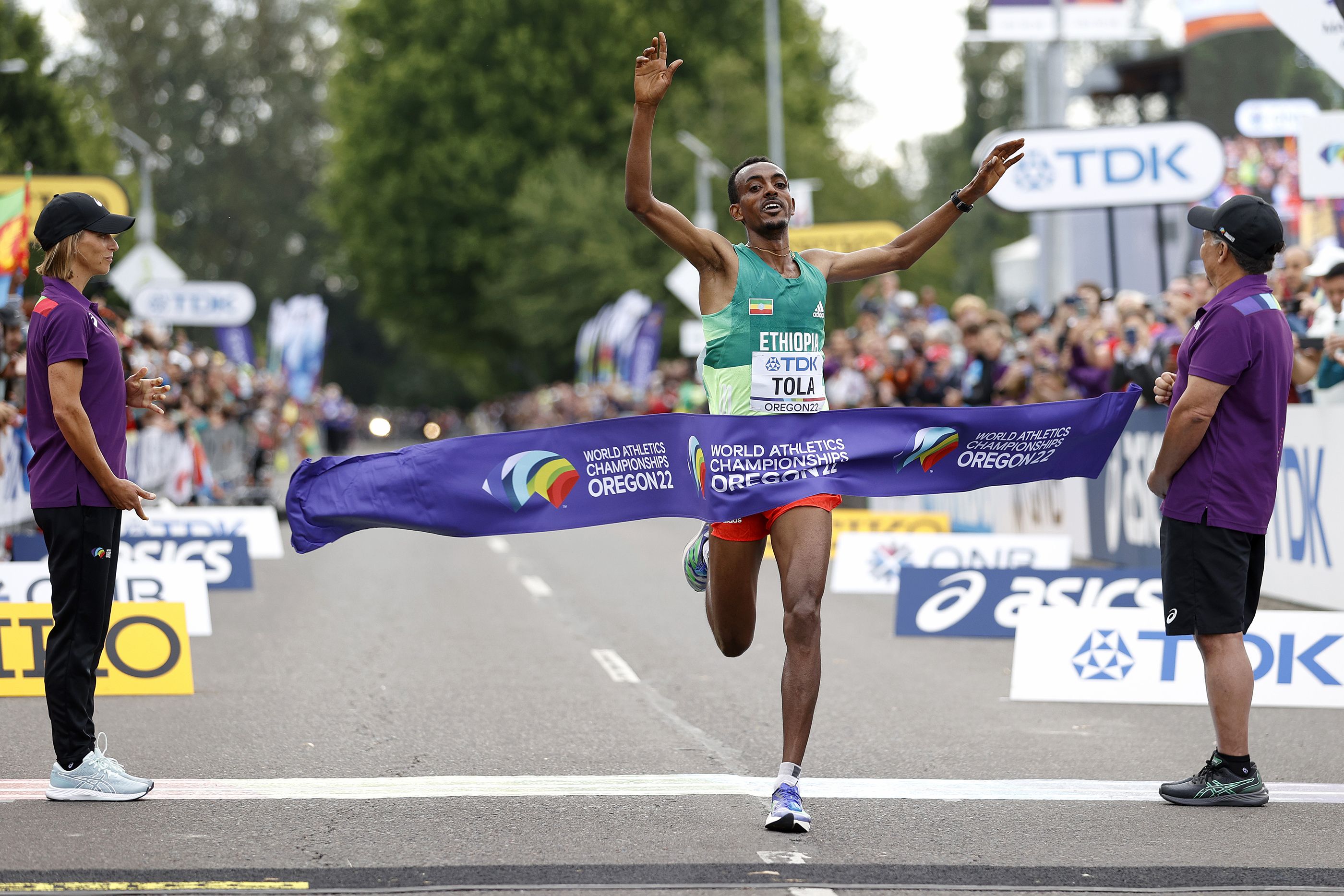 Tamirat Tola Claims Olympic Marathon Gold and Sets Record