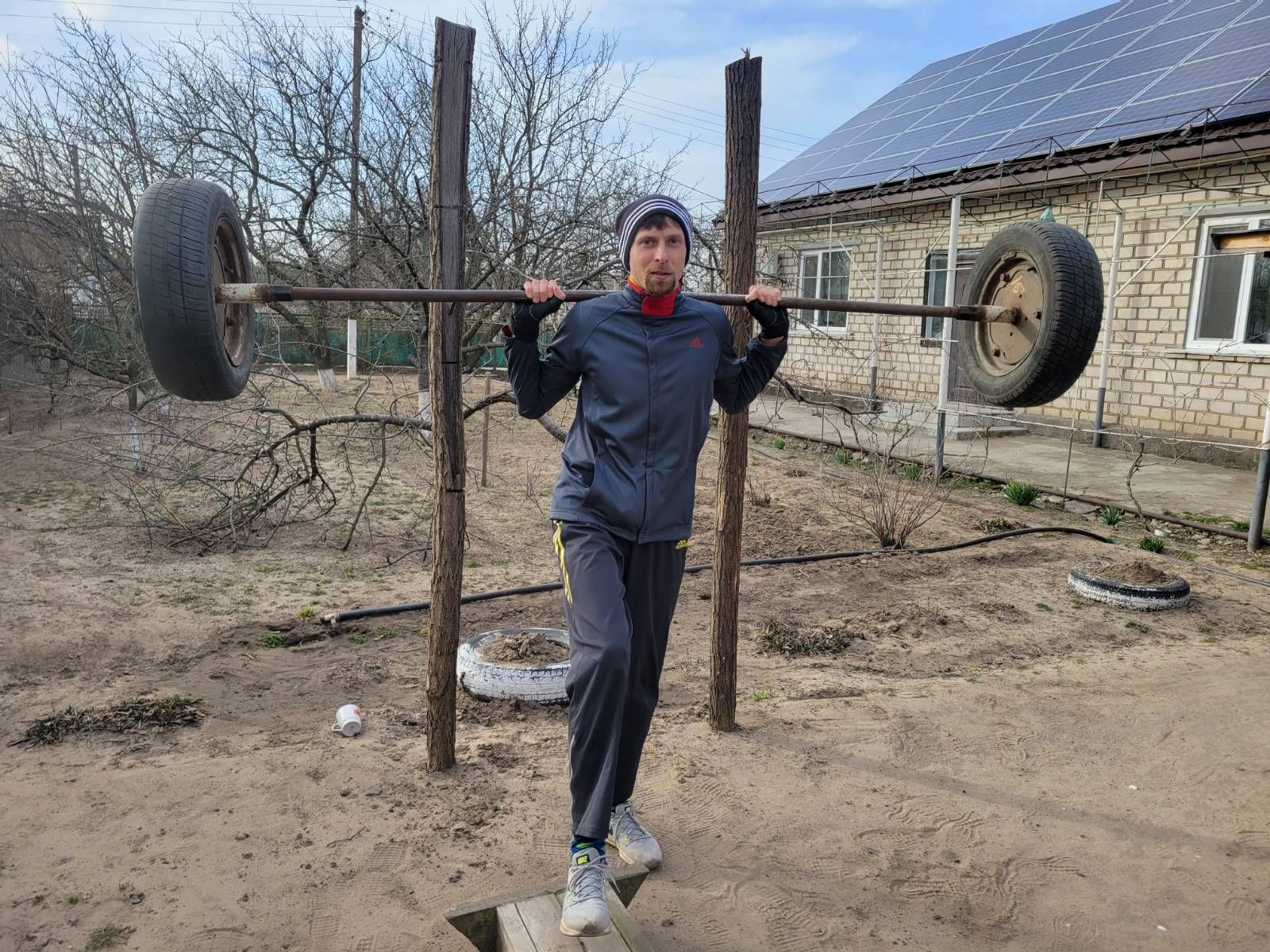 Andriy Protsenko training
