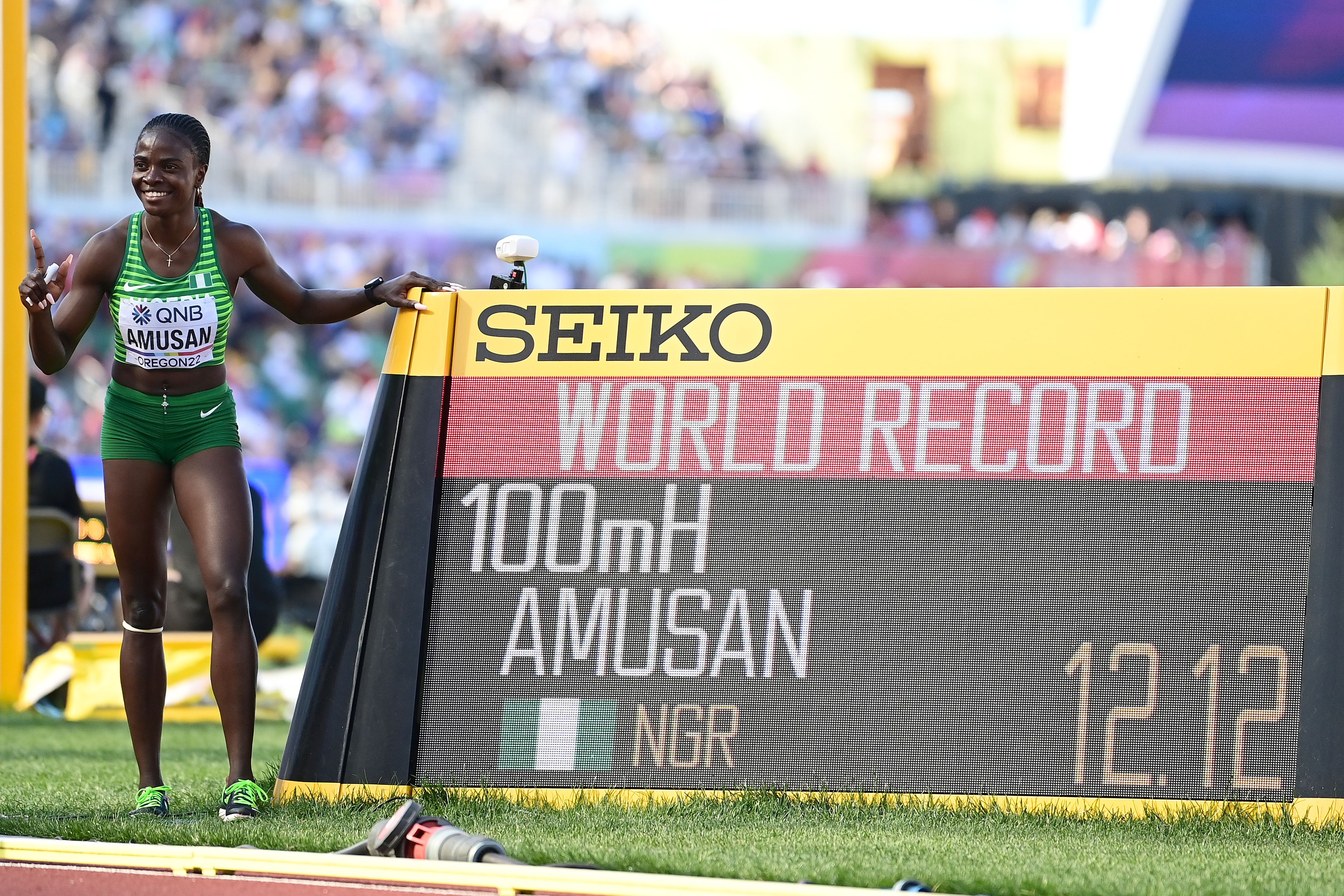 Amusan: the accidental hurdler who became the world record-holder, News, Oregon 22