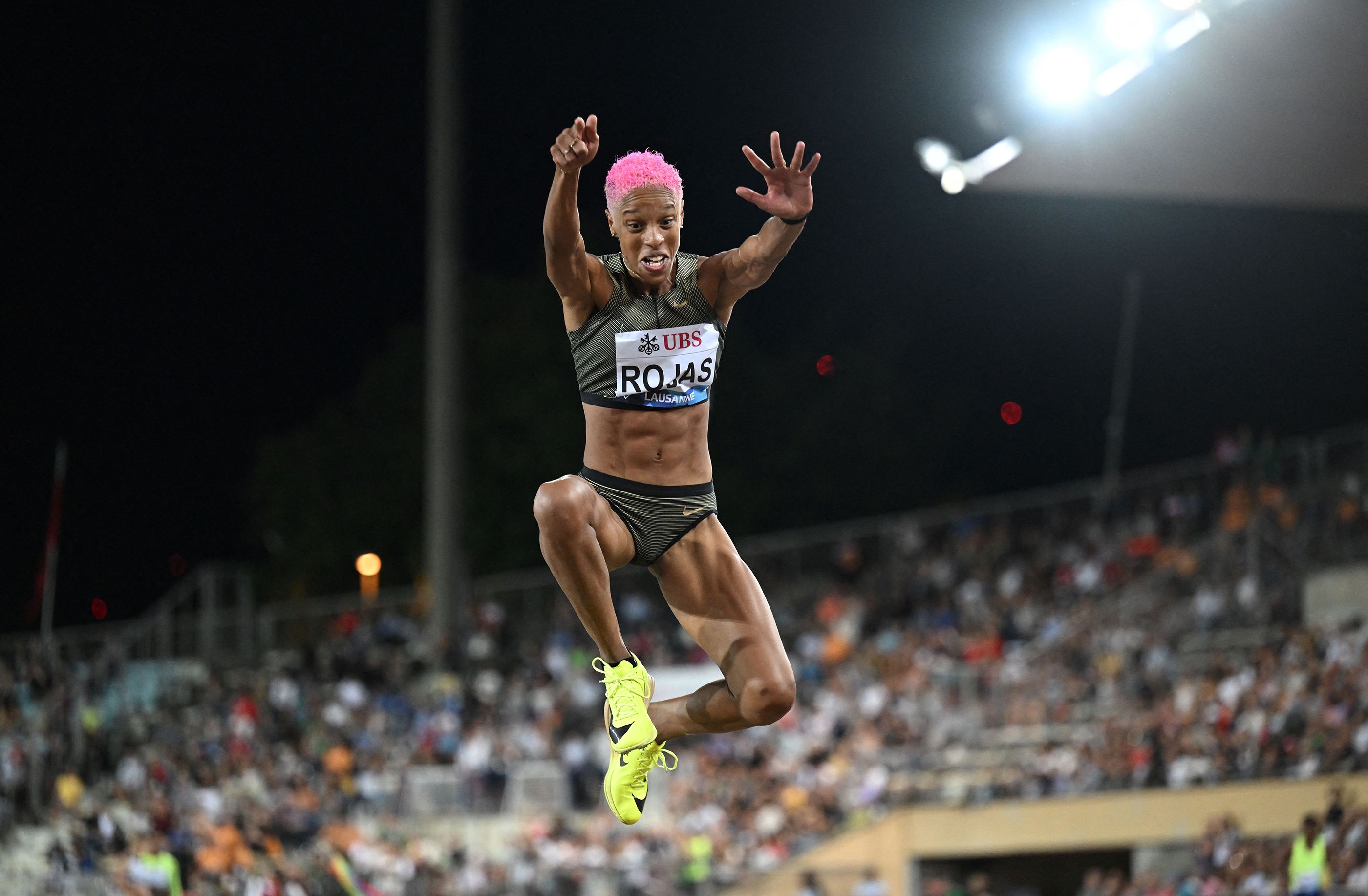 Yulimar Rojas soars to another triple jump victory at the Wanda Diamond League meeting in Lausanne