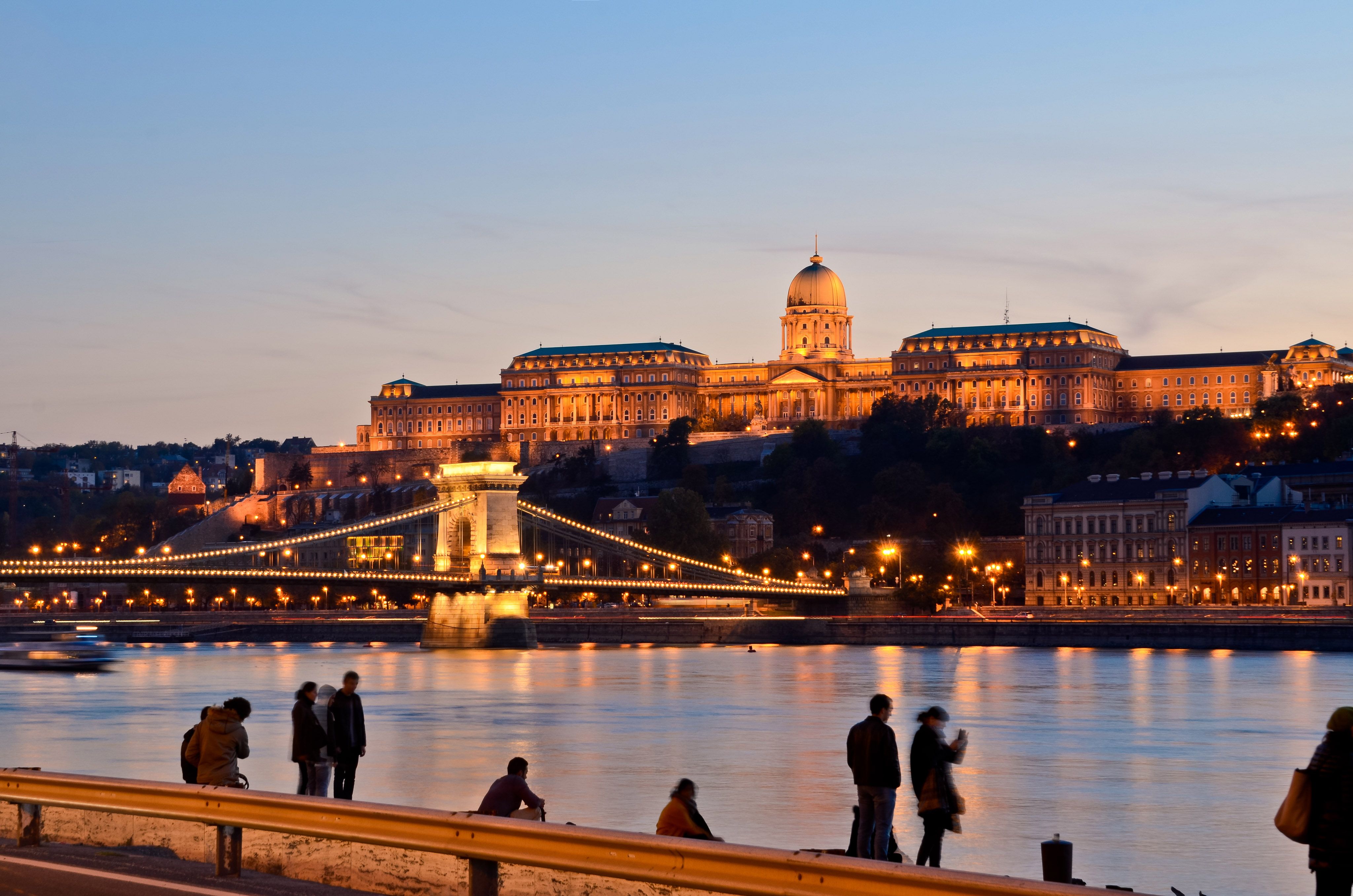 Budapest, Buda Castle and Chain Bridge