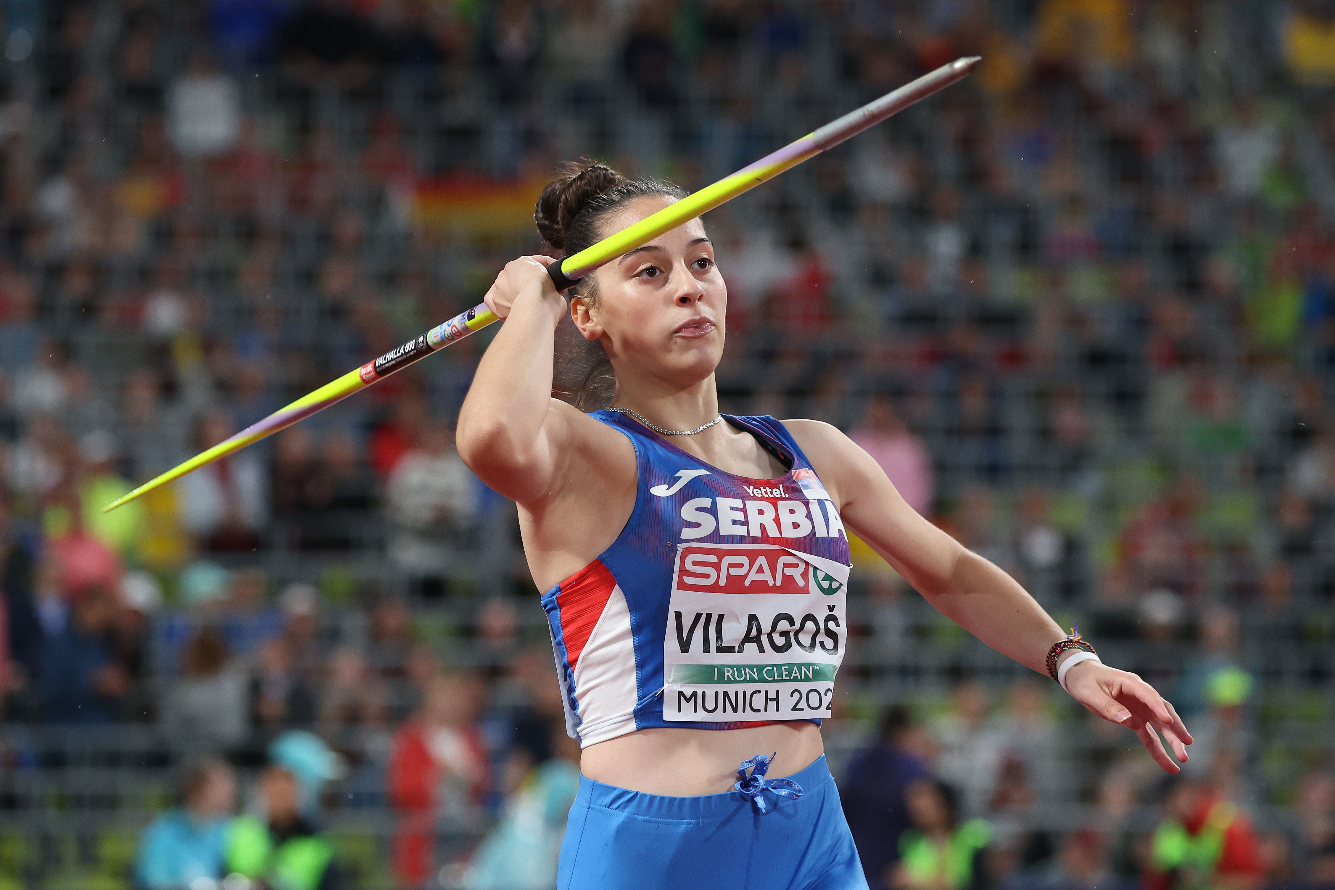 Adriana Vilagos at the European Championships