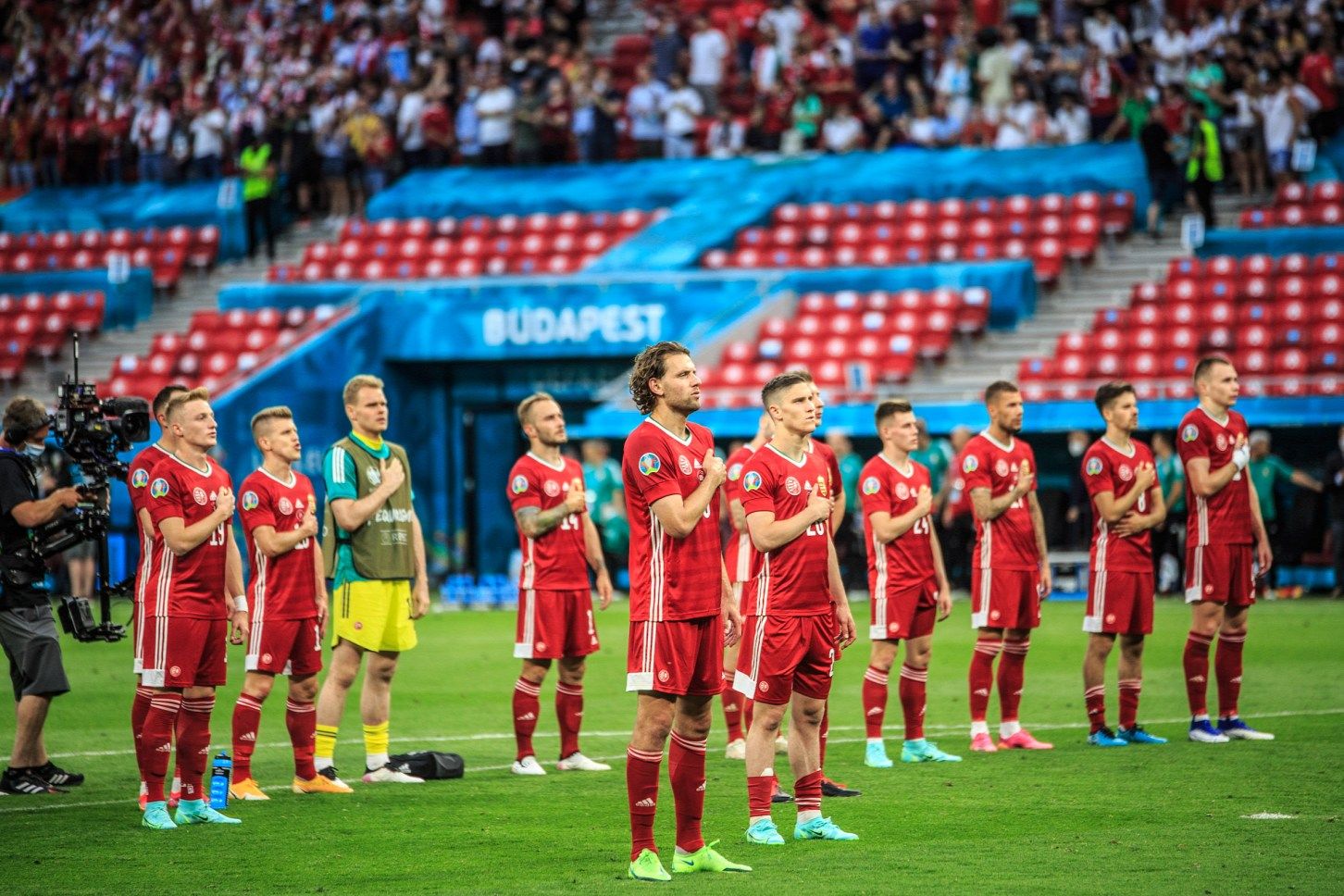 UEFA Euro 2020: the Hungarian national team at the Puskás Aréna