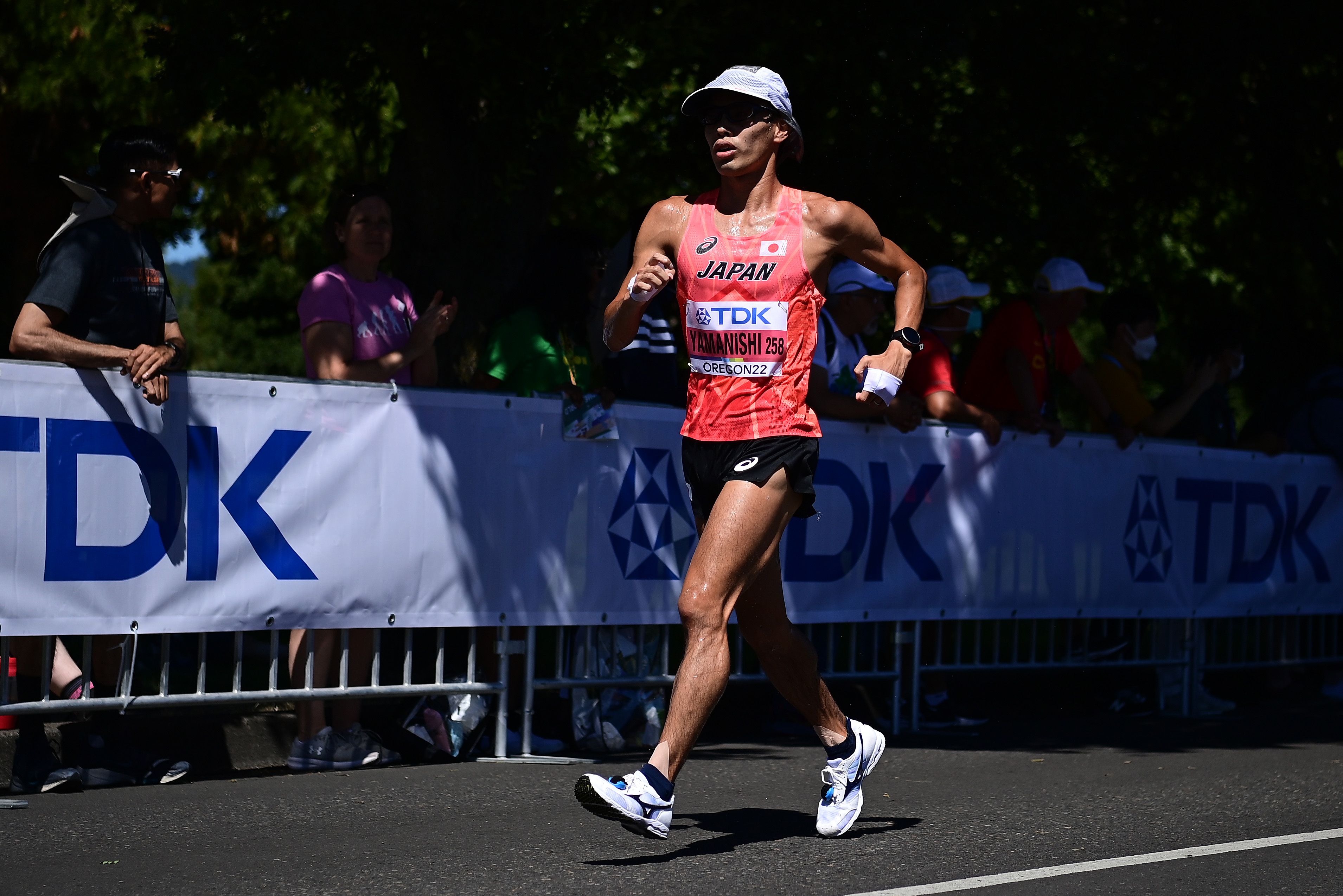 Toshikazu Yamanishi at the World Athletics Championships Oregon22