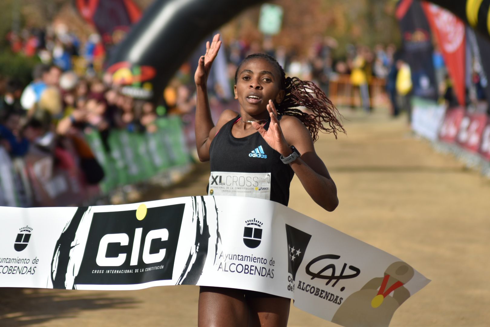 Lucy Mawia wins at the 40th Cross Internacional de la Constitucion Alcobendas