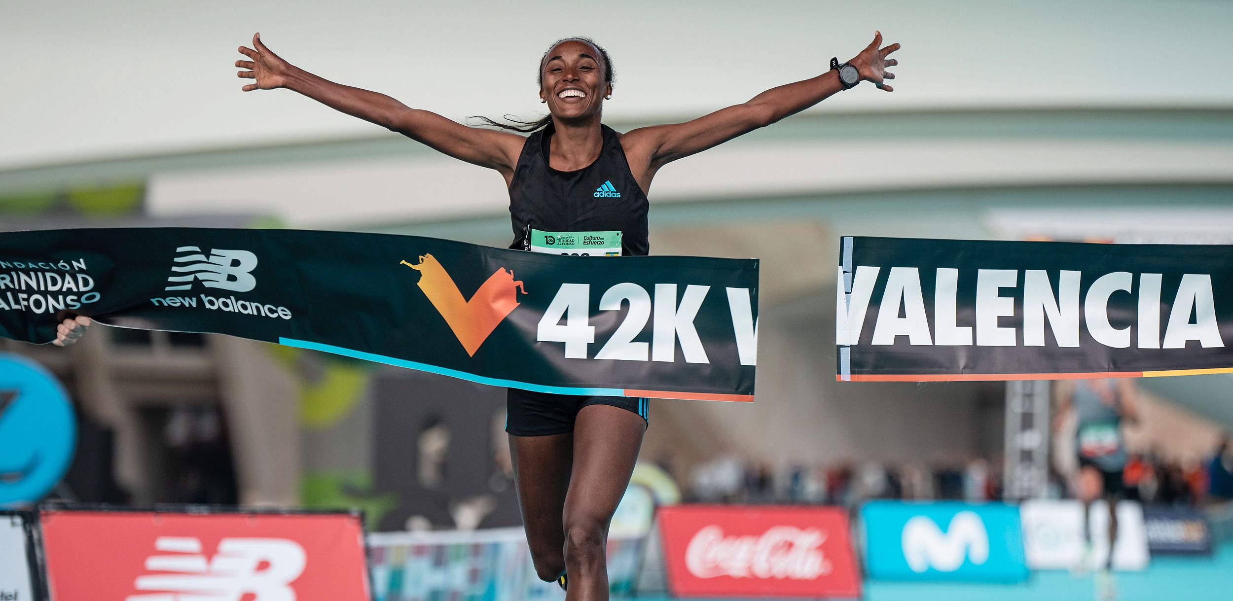 Amane Beriso wins the Valencia Marathon