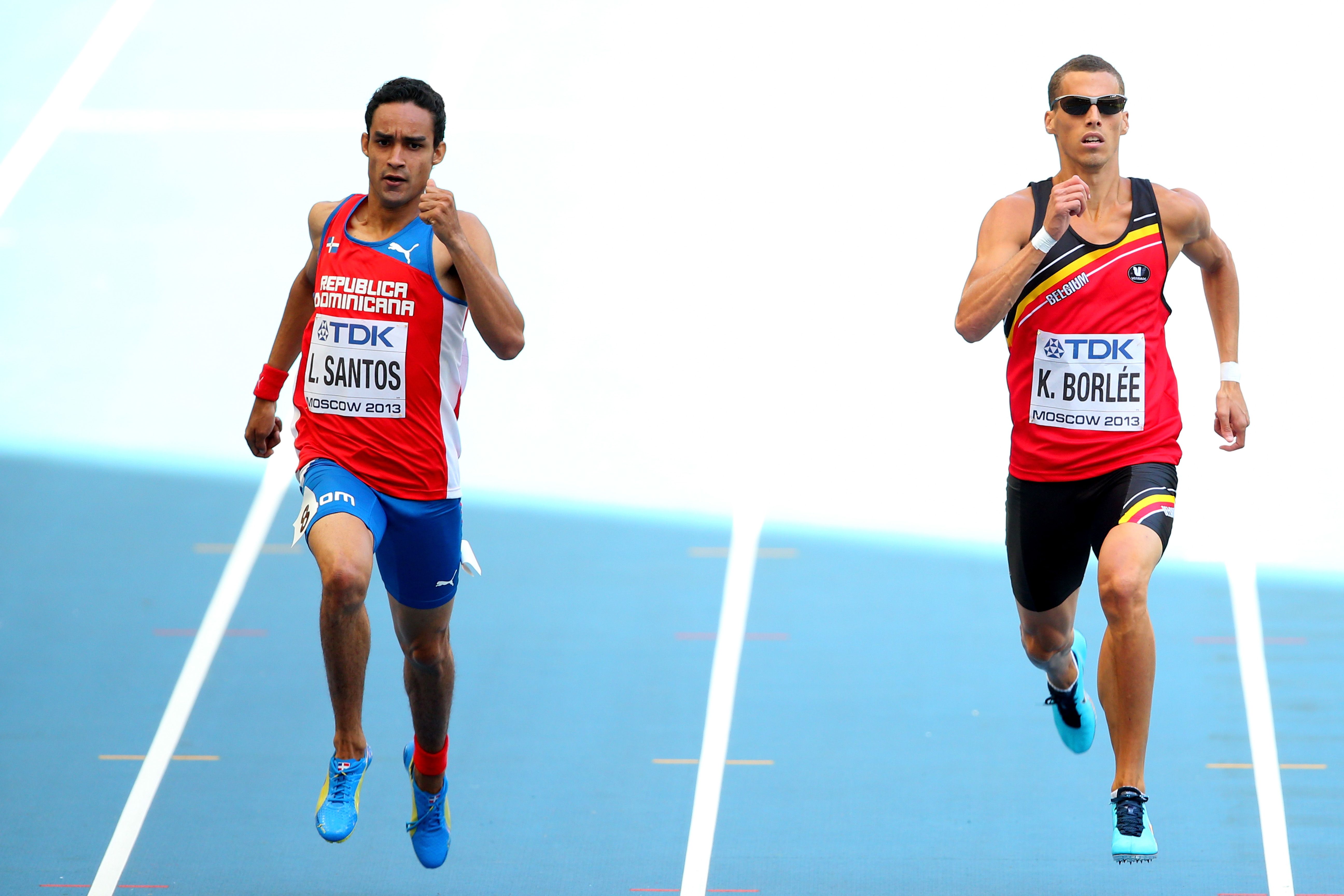 Luguelin Santos at the 2013 World Championships Moscow 2013