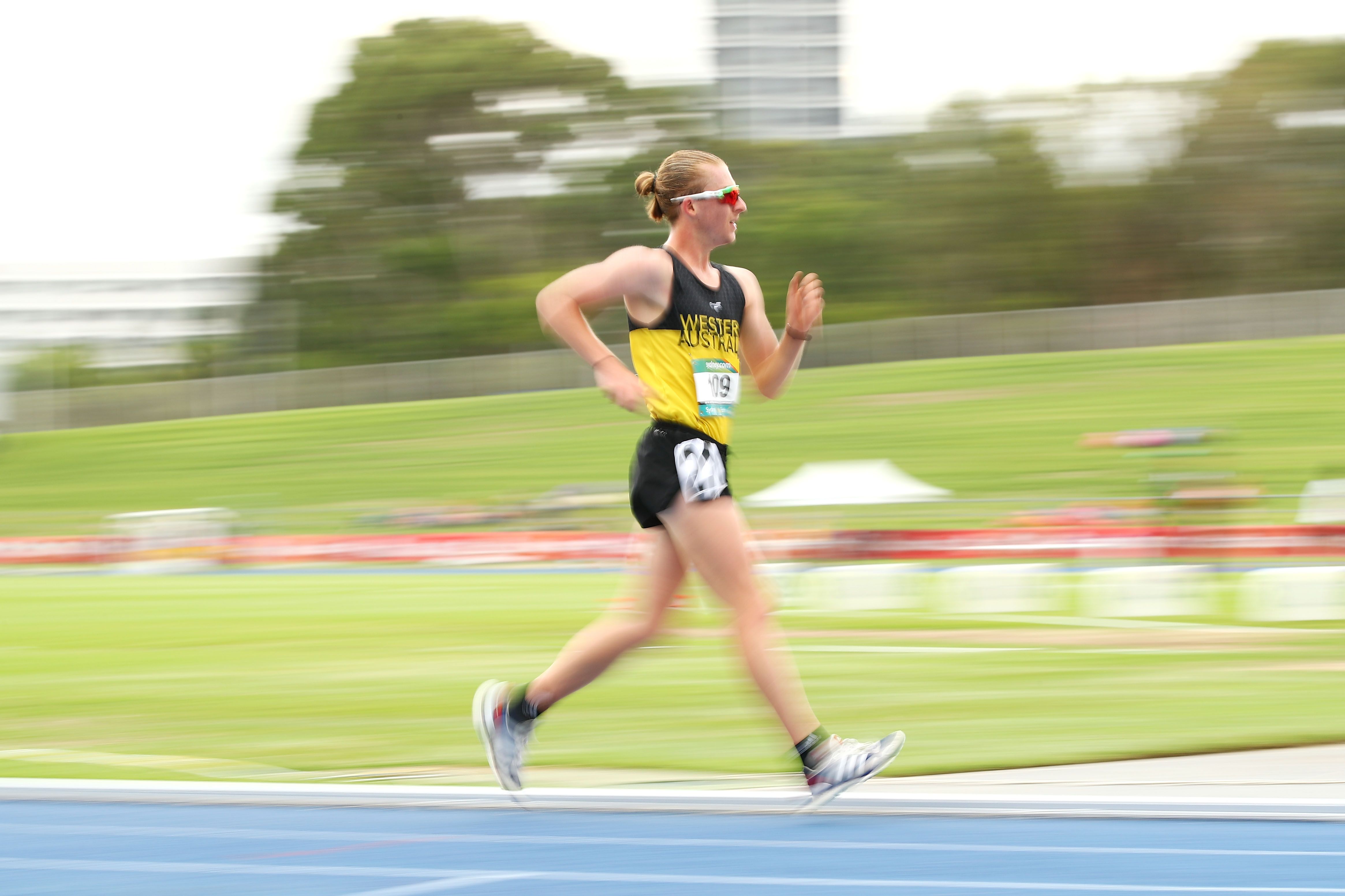 Declan Tingay at the 2018 Australian Junior Athletics Championships