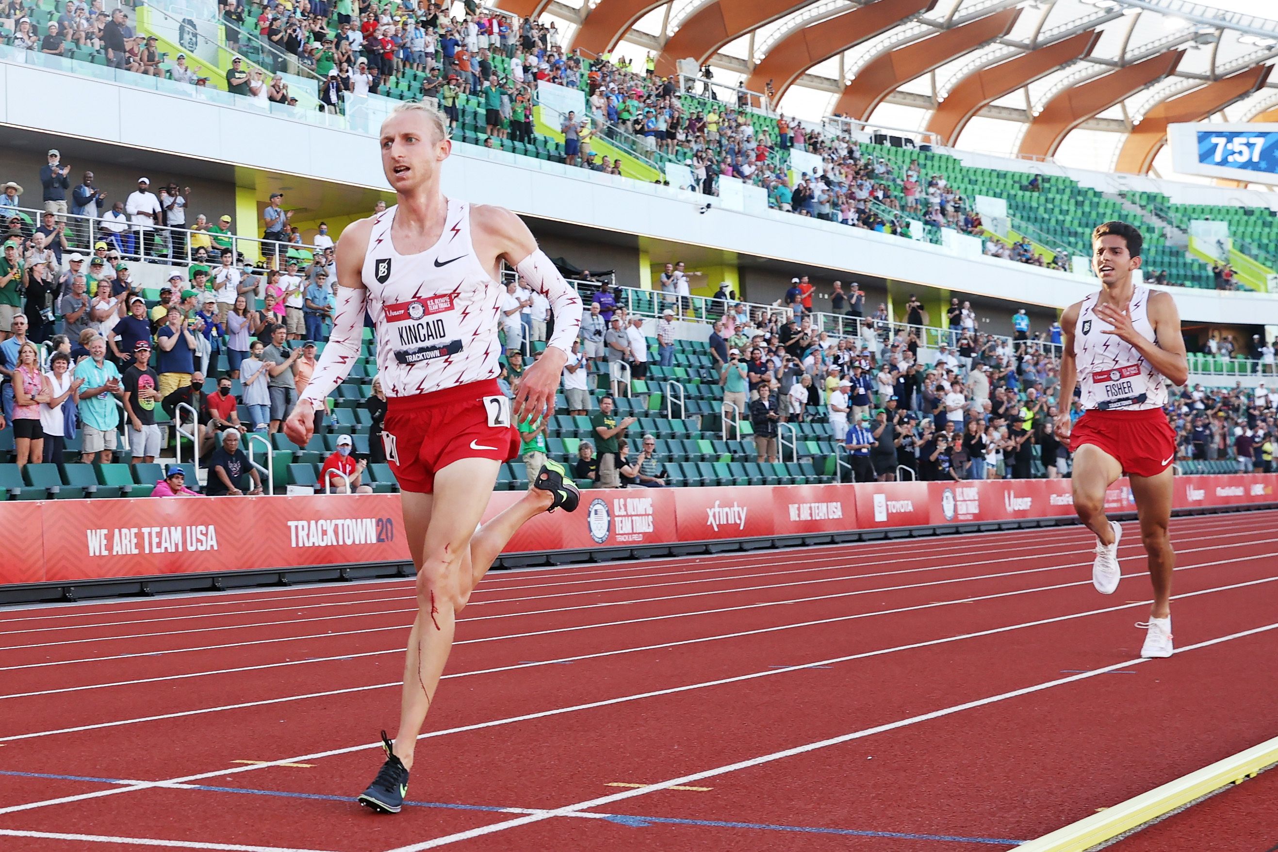 Woody Kincaid at the 2021 US Olympic Trials