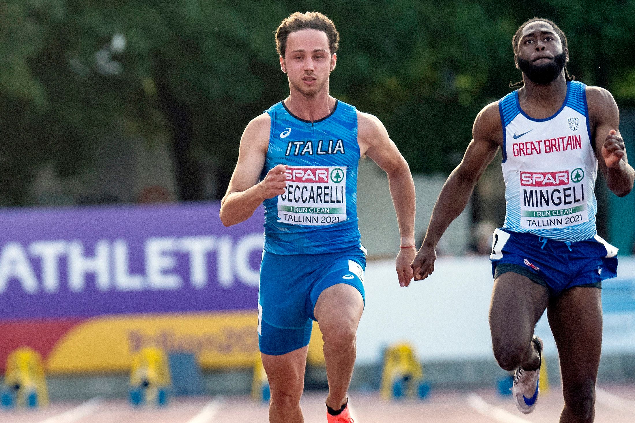 Samuele Ceccarelli at the 2021 European U23 Championships