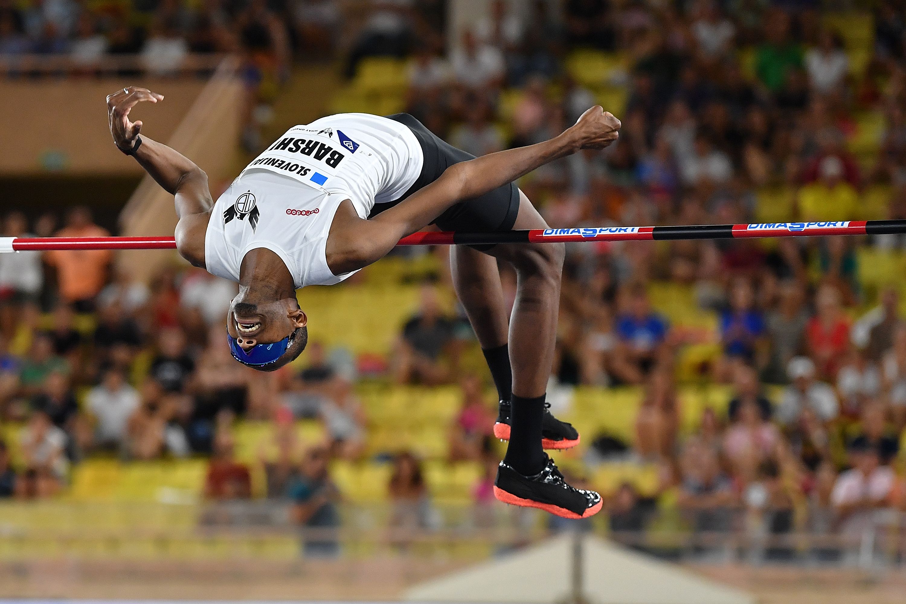 Qatari high jumper Mutaz Barshim