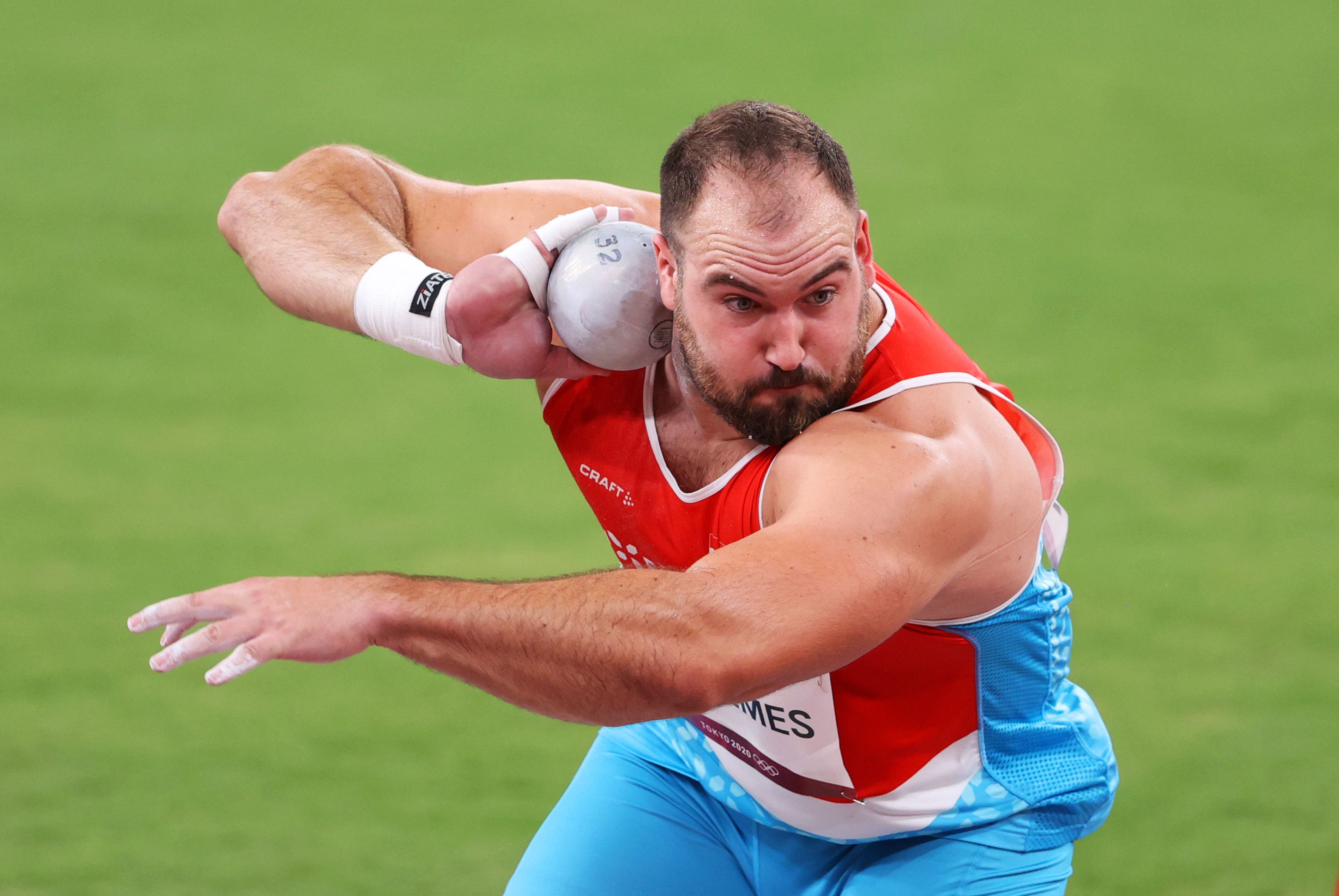 Luxembourg's Bob Bertemes at the Olympic Games in Tokyo