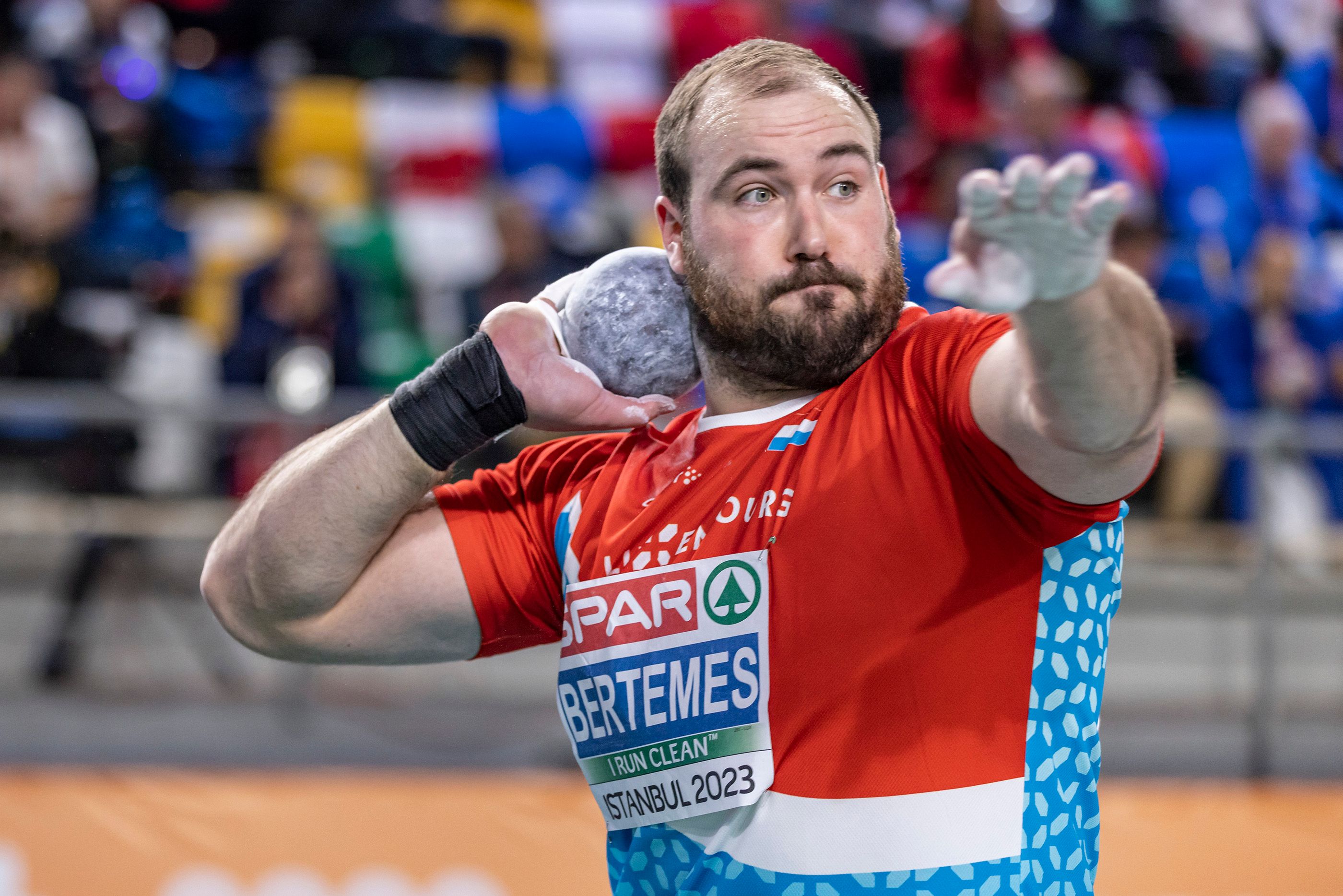 Bob Bertemes at the 2023 European Indoor Championships