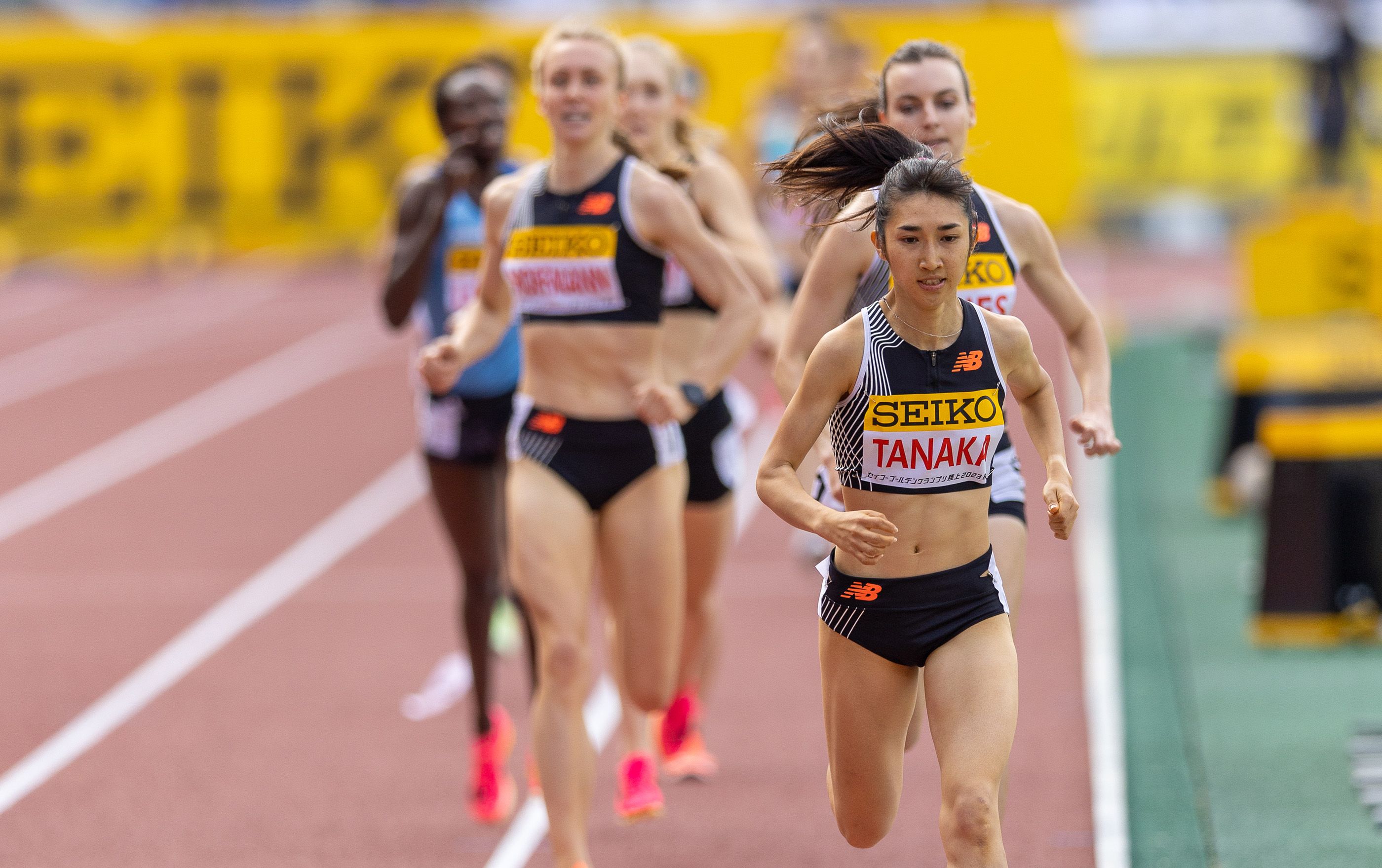 Nozomi Tanaka wins the 1500m in Yokohama