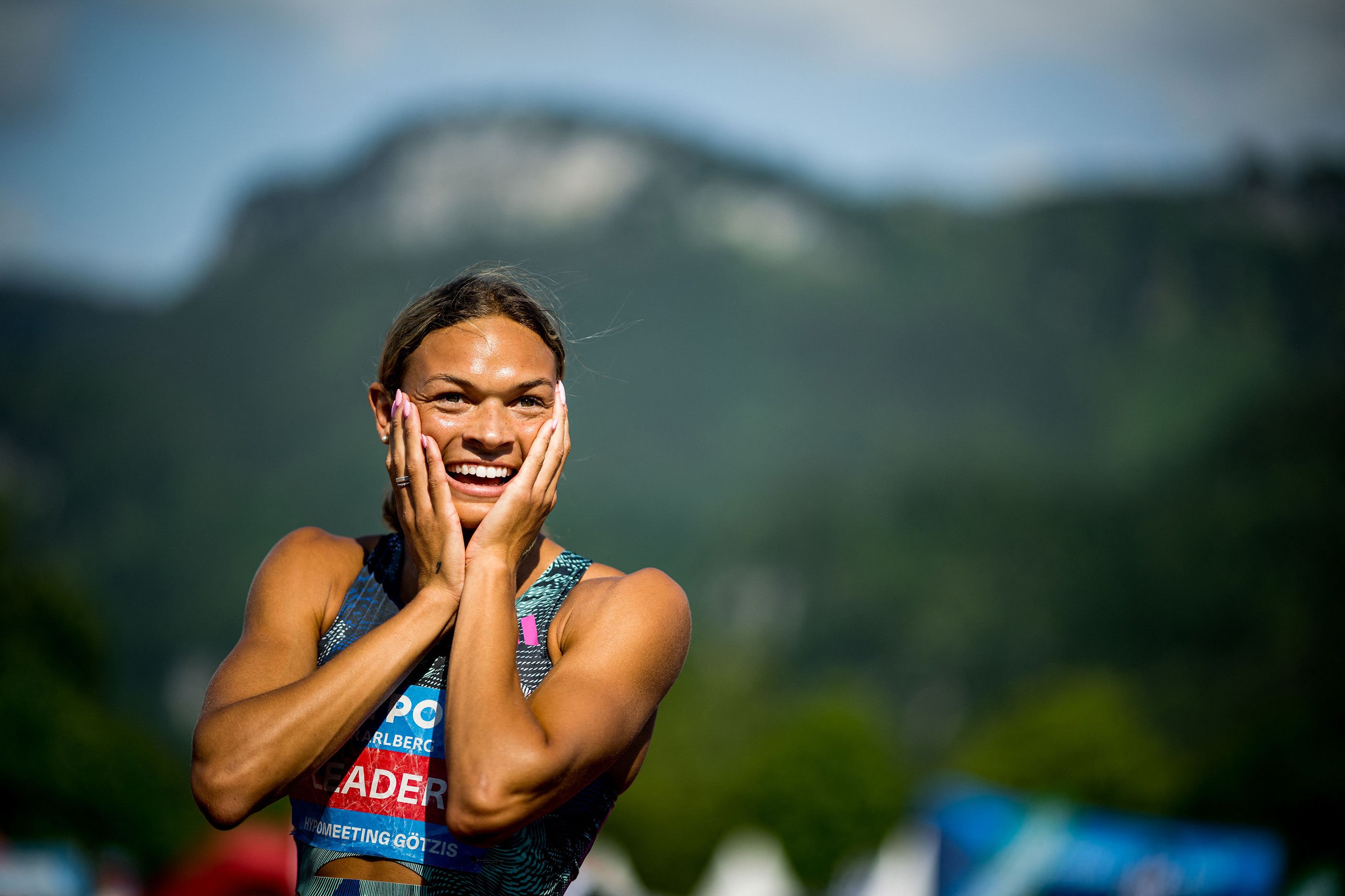 Day one leader Anna Hall in Götzis