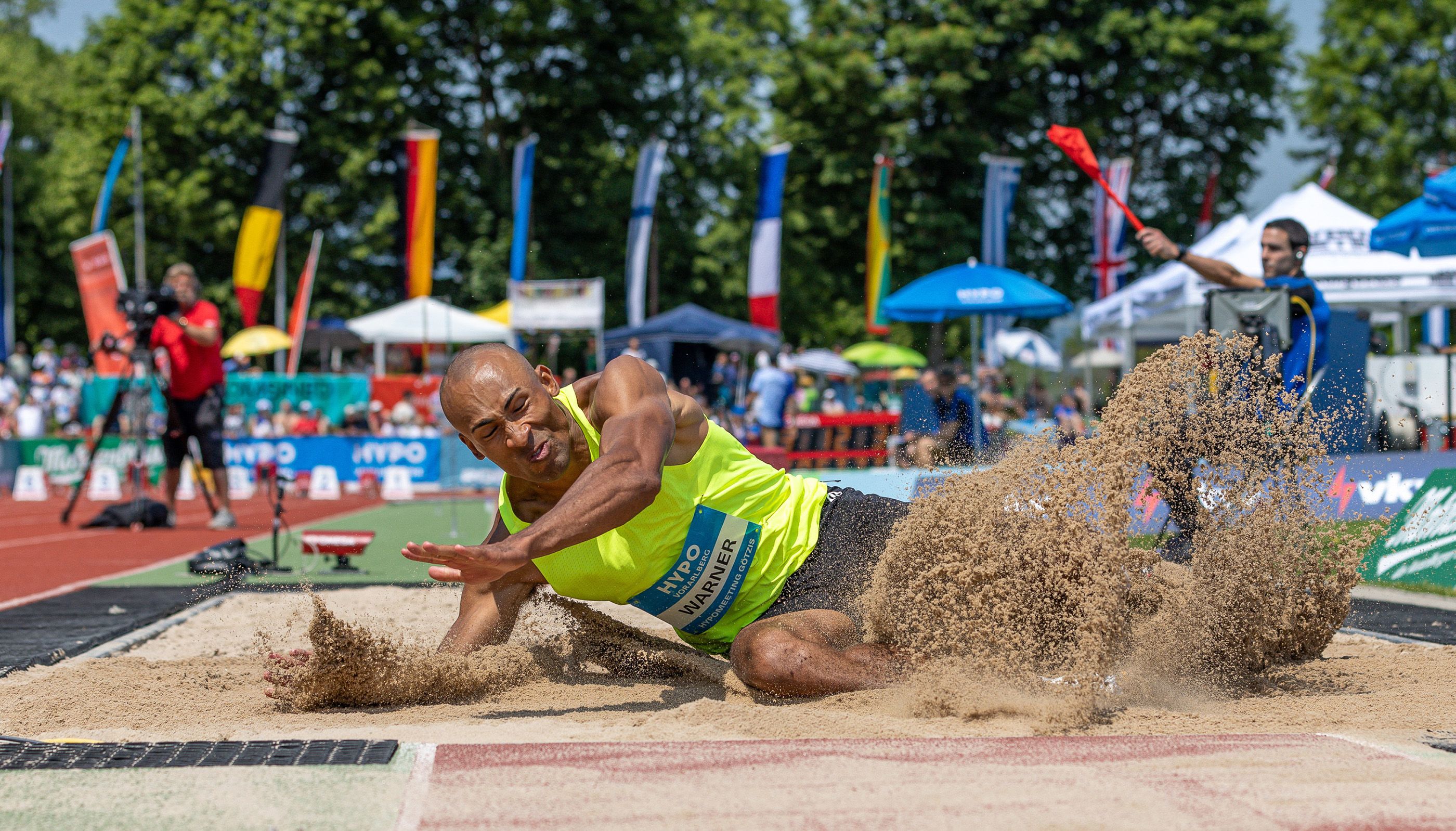 Damian Warner på Götzis lengdehopp