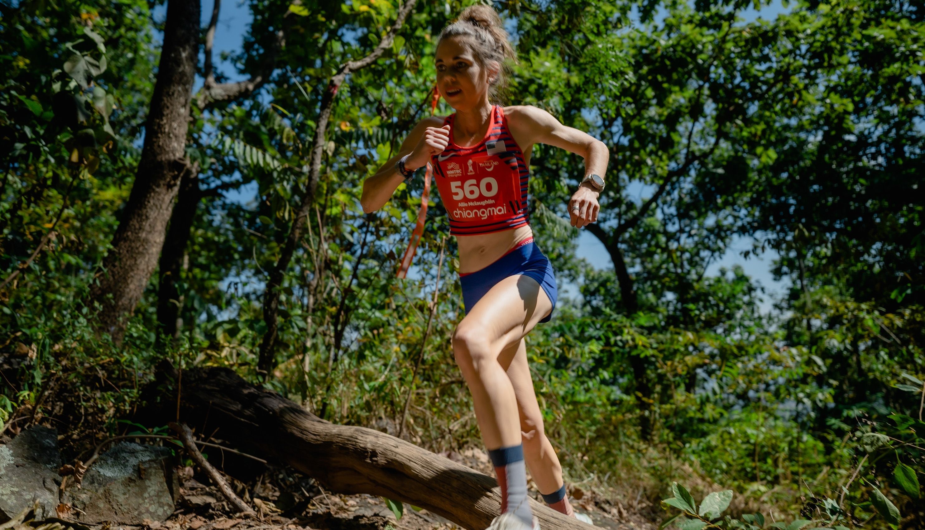 Allie McLaughlin in action in Chiang Mai