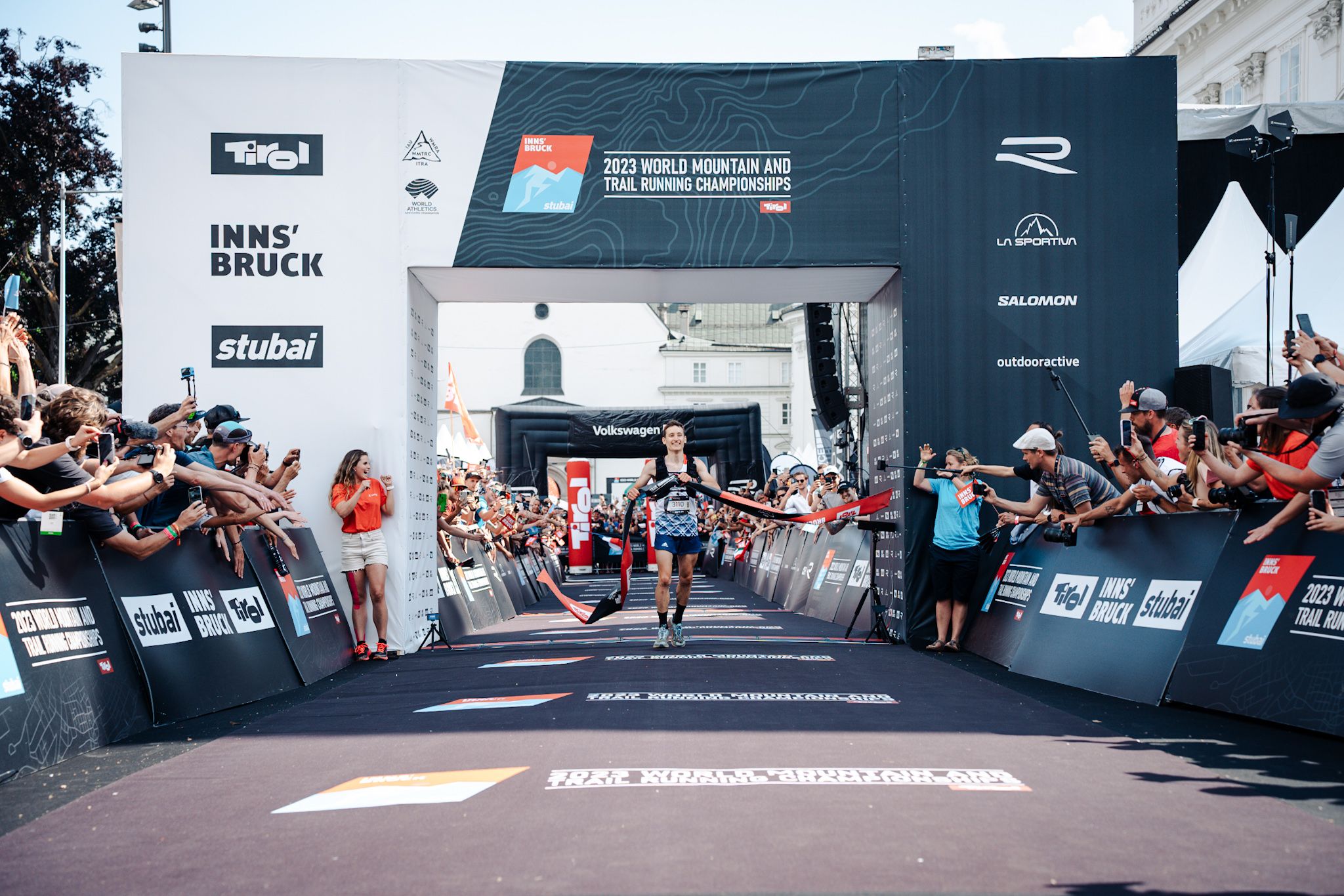 Benjamin Roubiol wins the 85km race at the World Mountain and Trail Running Championships
