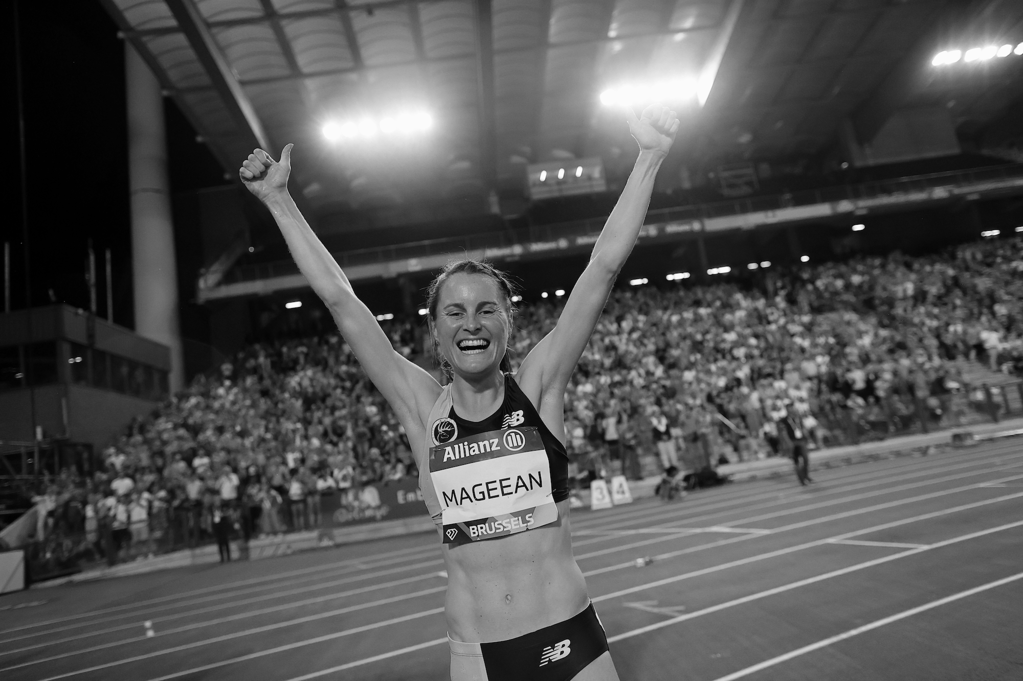 Ciara Mageean wins the 2022 Brussels Diamond League