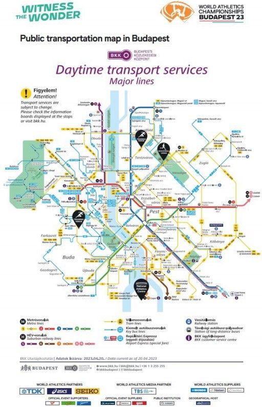 THE PUBLIC TRANSPORT IN BUDAPEST