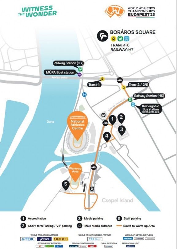 PUBLIC TRANSPORT FACILITIES DIRECTLY TO NAC: