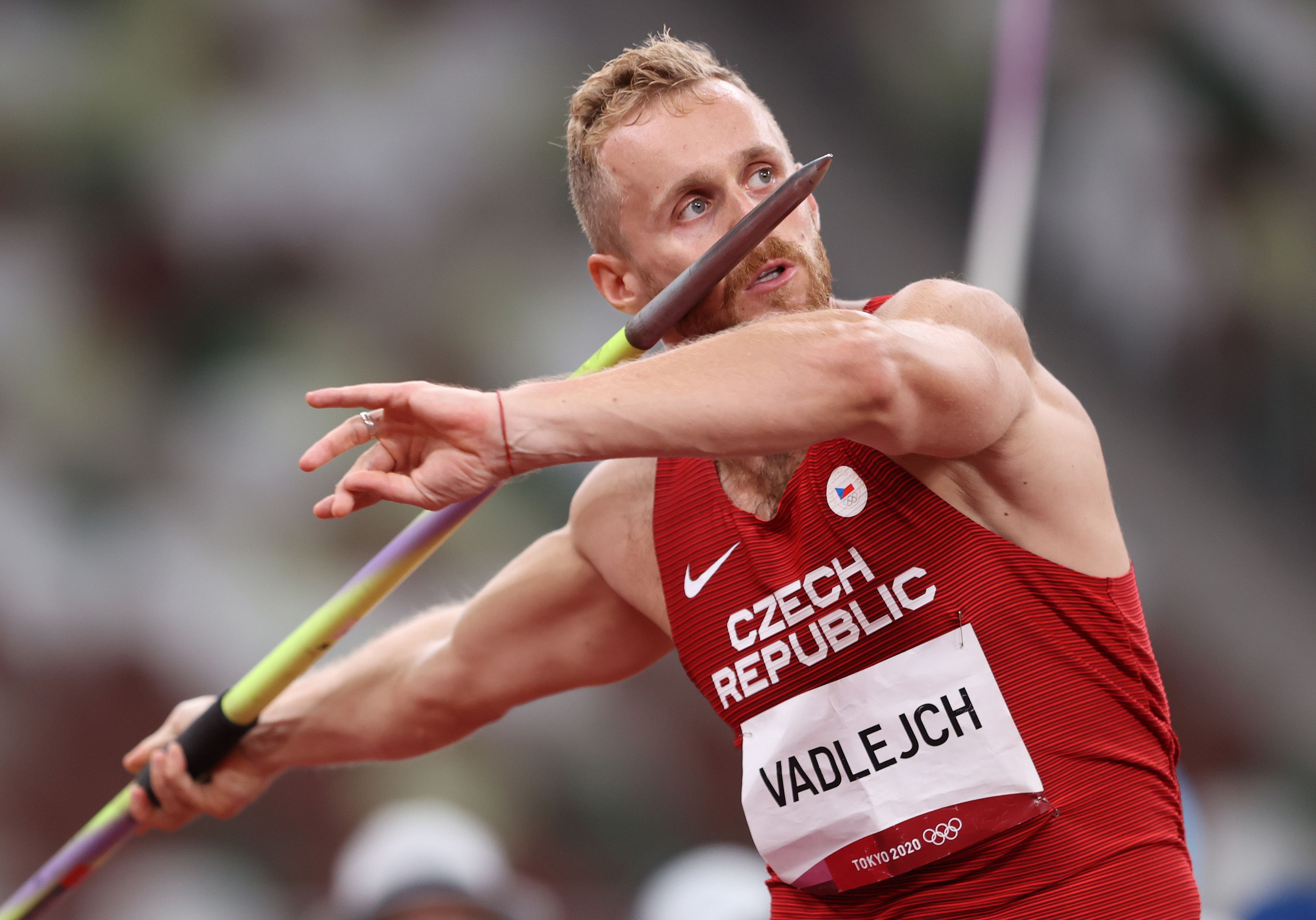 Jakub Vadlejch at the Tokyo Olympics