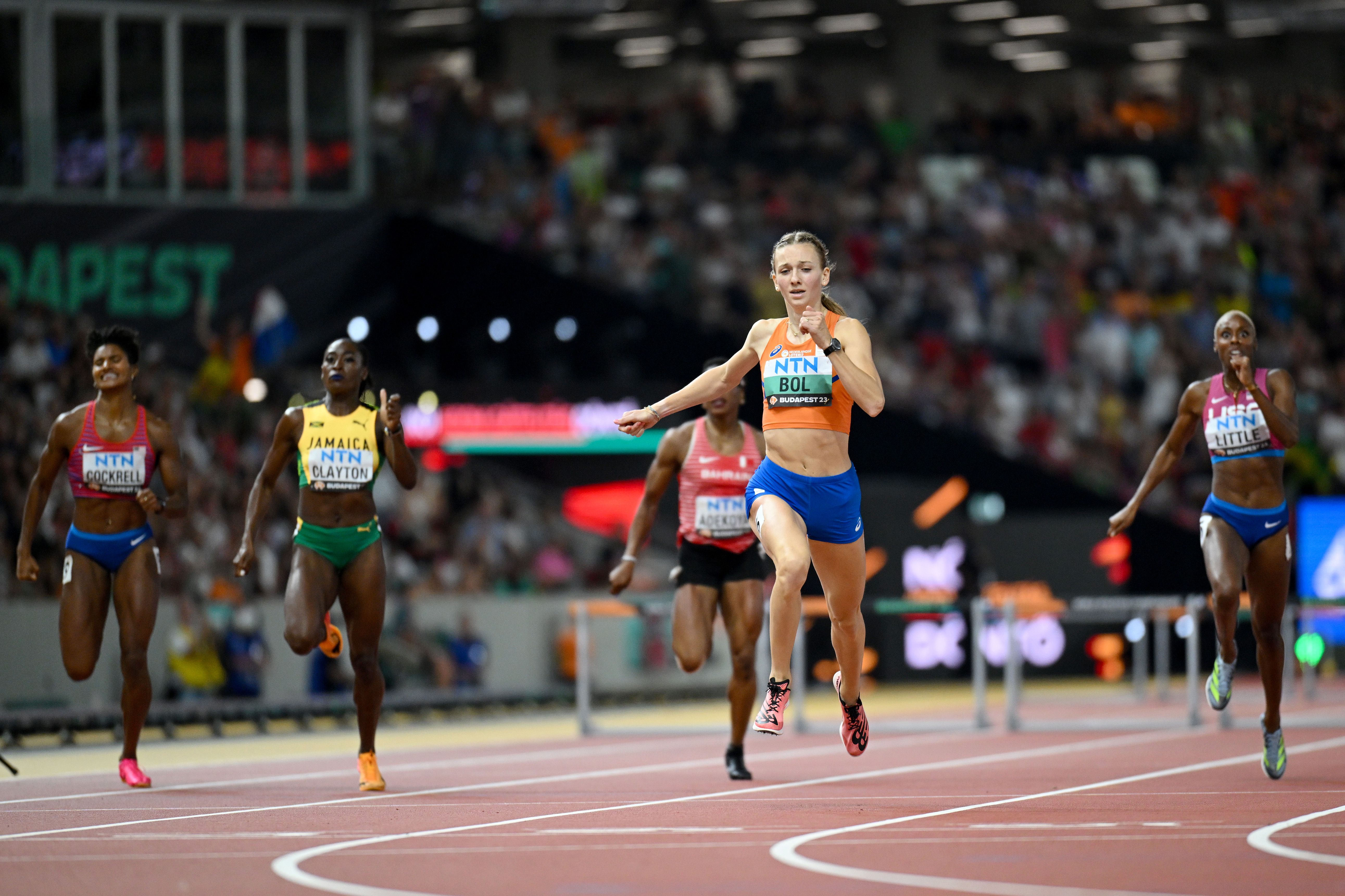 There was a surprise marriage proposal at the World Athletics Championship  after 35km race walk