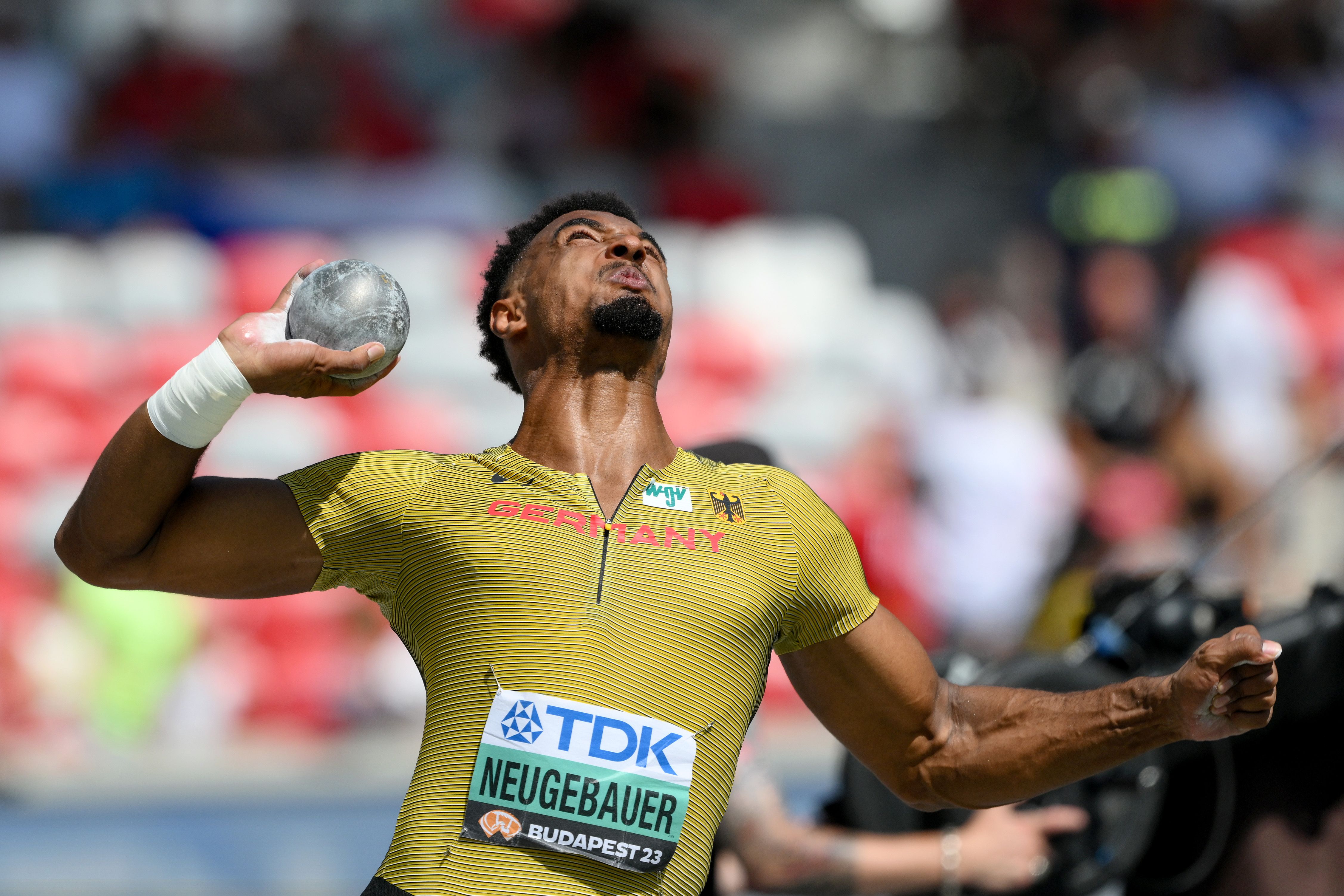 Leo Neugebauer at the World Athletics Championships Budapest 23