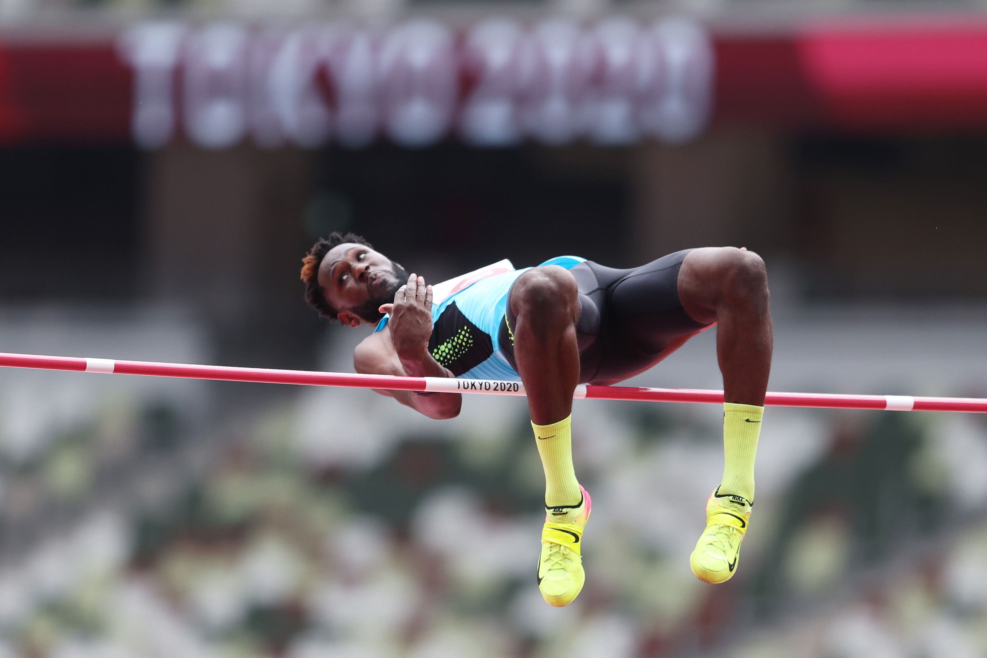 Donald Thomas at the Olympic Games in Tokyo