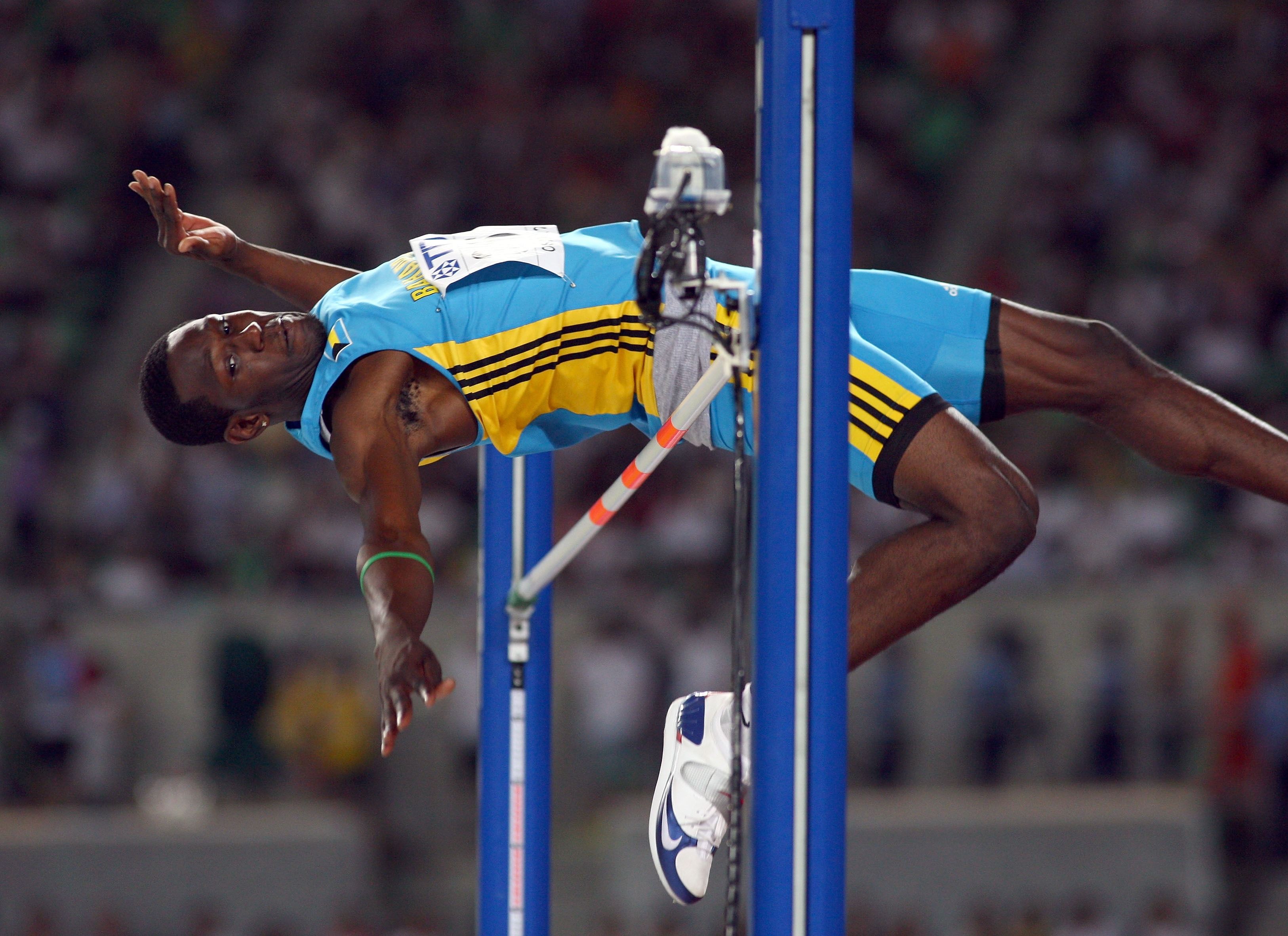 Donald Thomas at the World Championships in Osaka