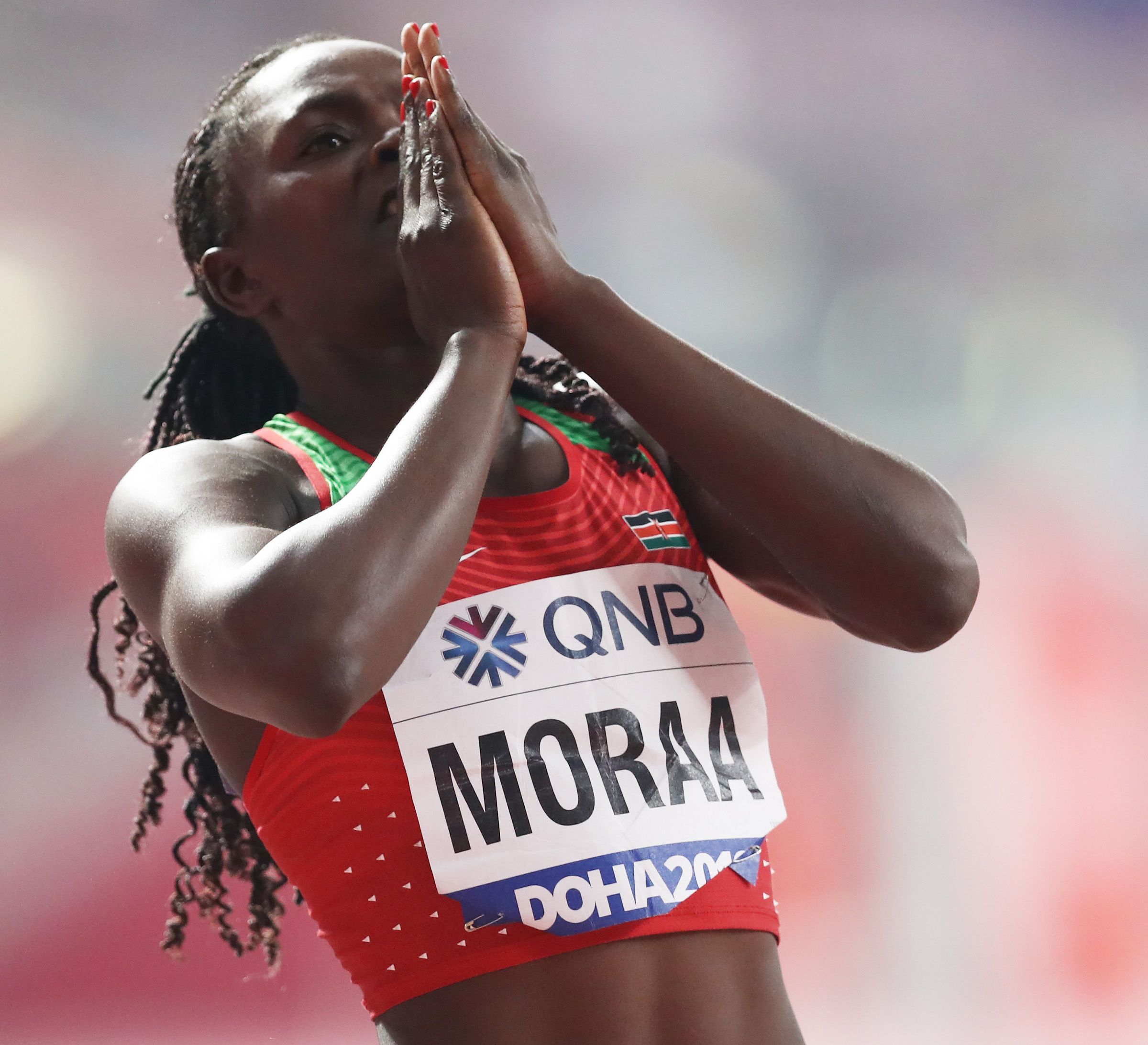 Mary Moraa in Doha