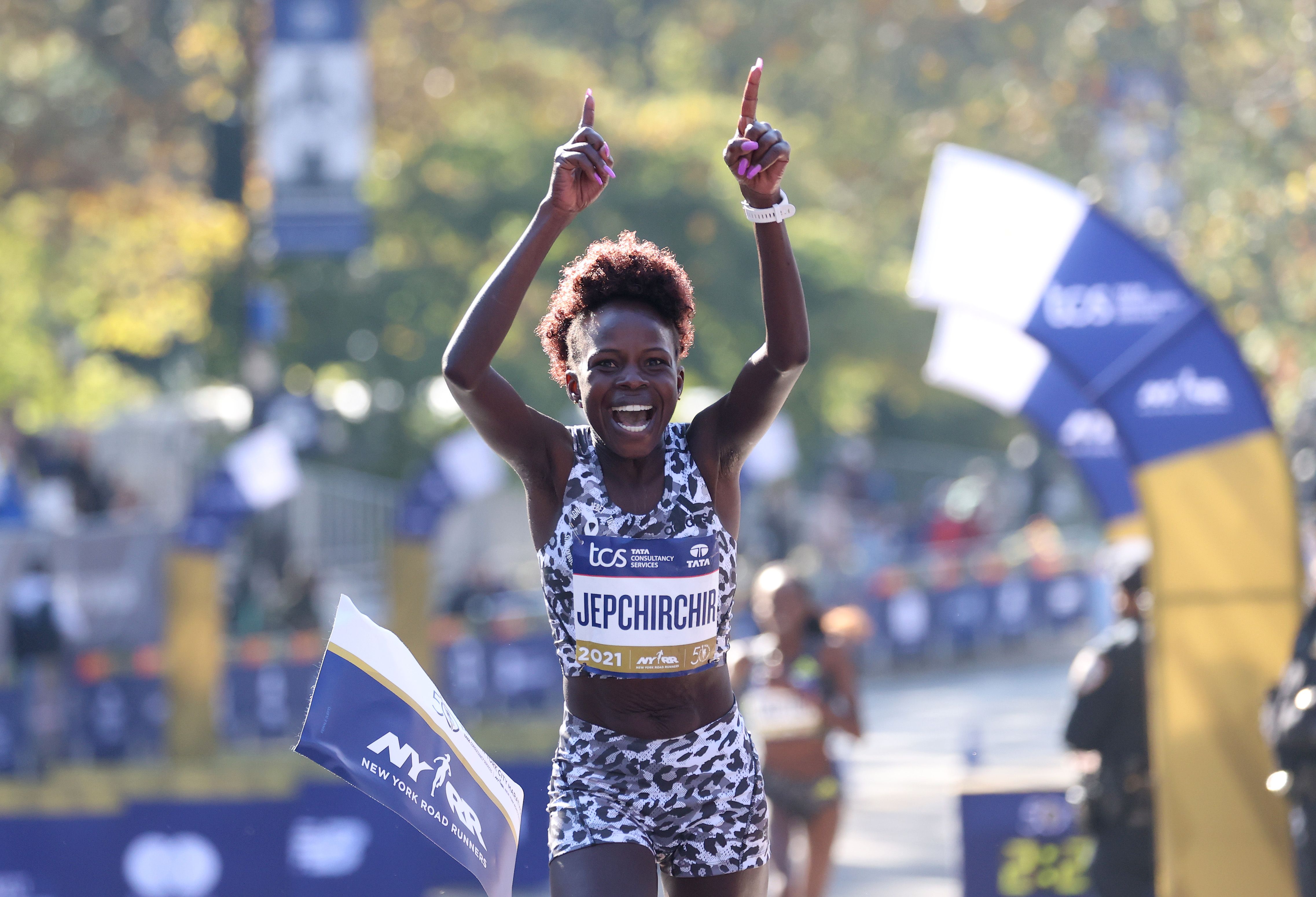 Peres Jepchirchir wins the New York City Marathon