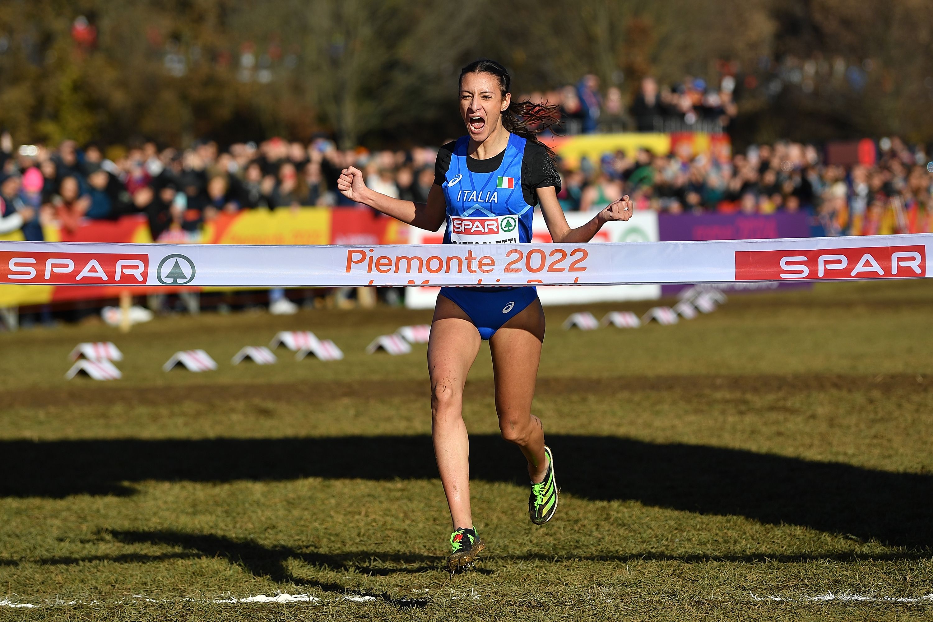 Nadia Battocletti wins at the 2022 European Cross Country Championships