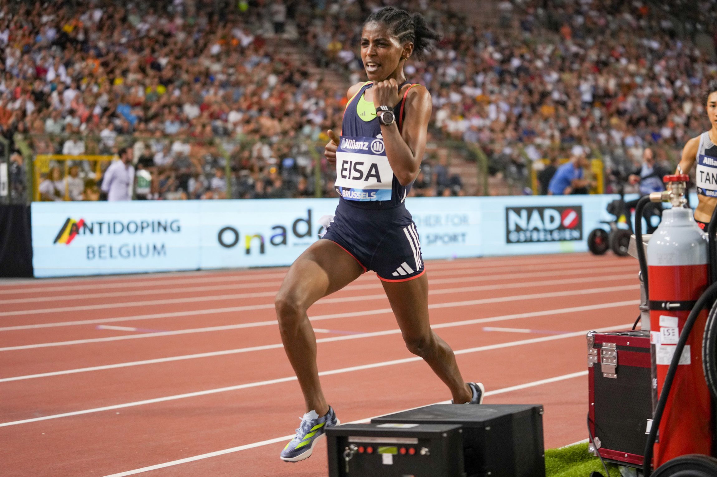 Ethiopian distance runner Medina Eisa