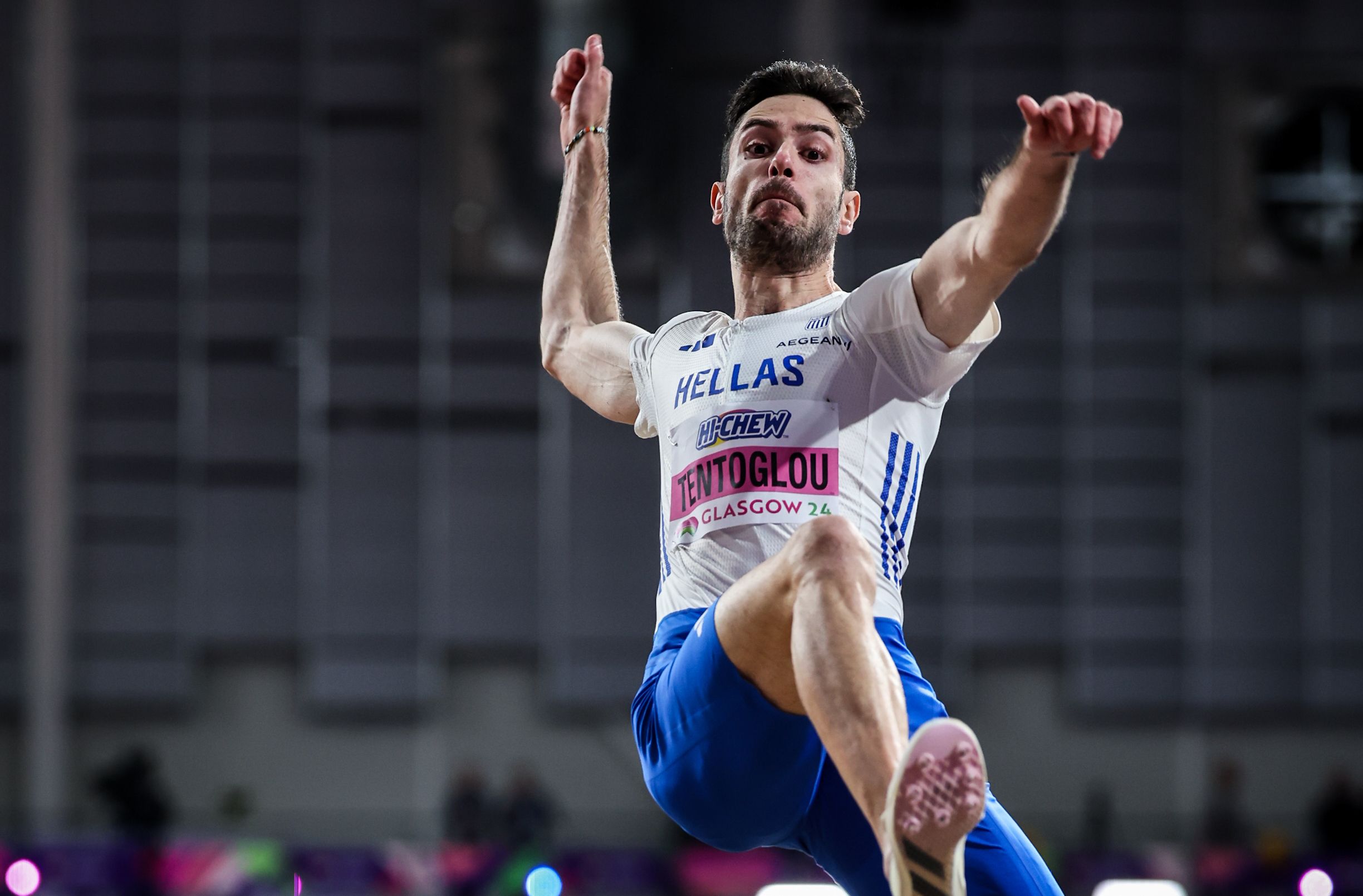 Miltiadis Tentoglou at the WIC Glasgow 24