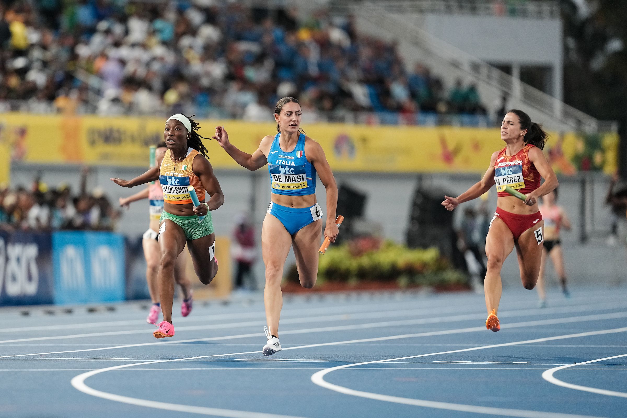 Italy and Cote d’Ivoire secure their 4x100m places for Paris
