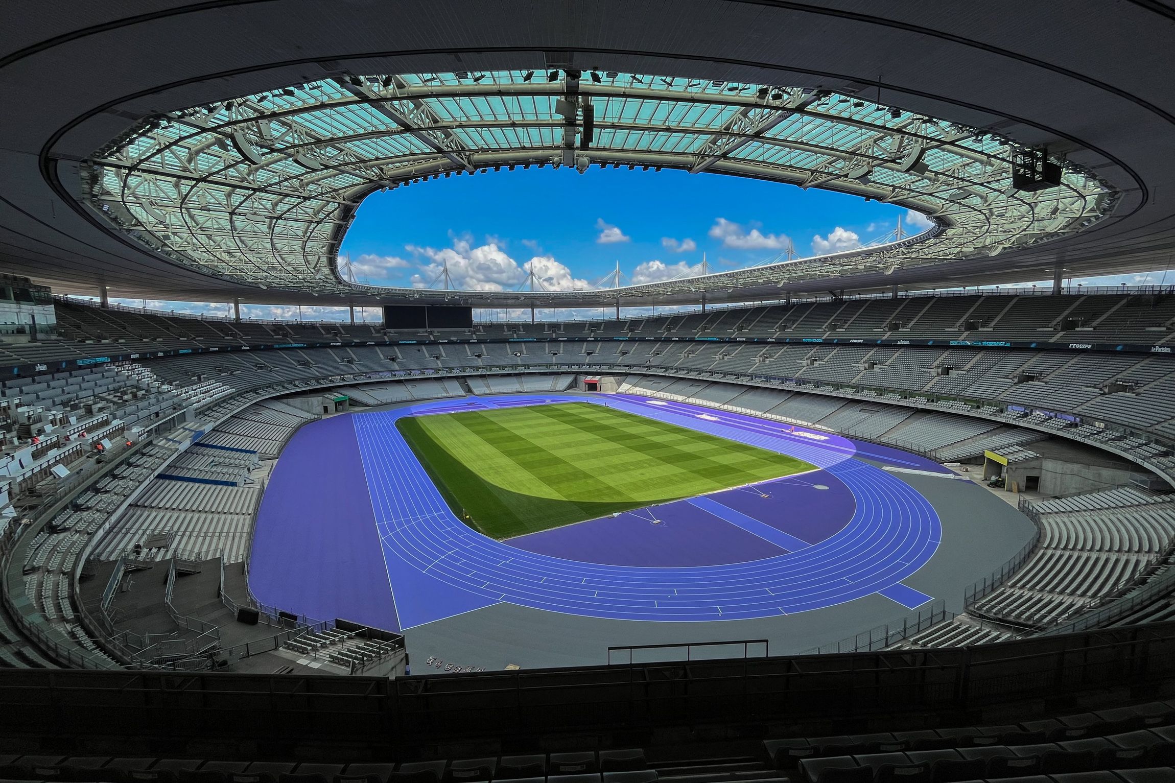Stade de France, venue for the athletics at the Paris 2024 Olympic Games